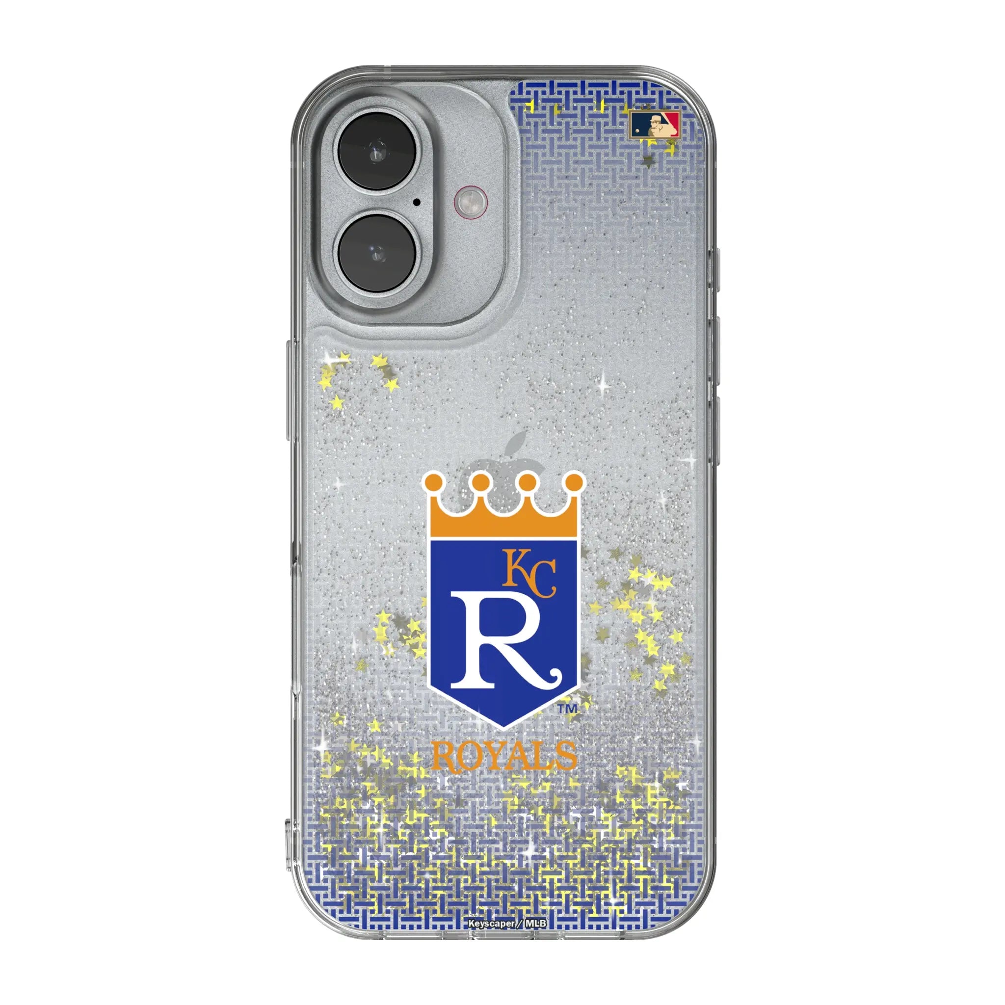 Kansas City Royals 1969-1978 - Cooperstown Collection Linen Glitter Phone Case