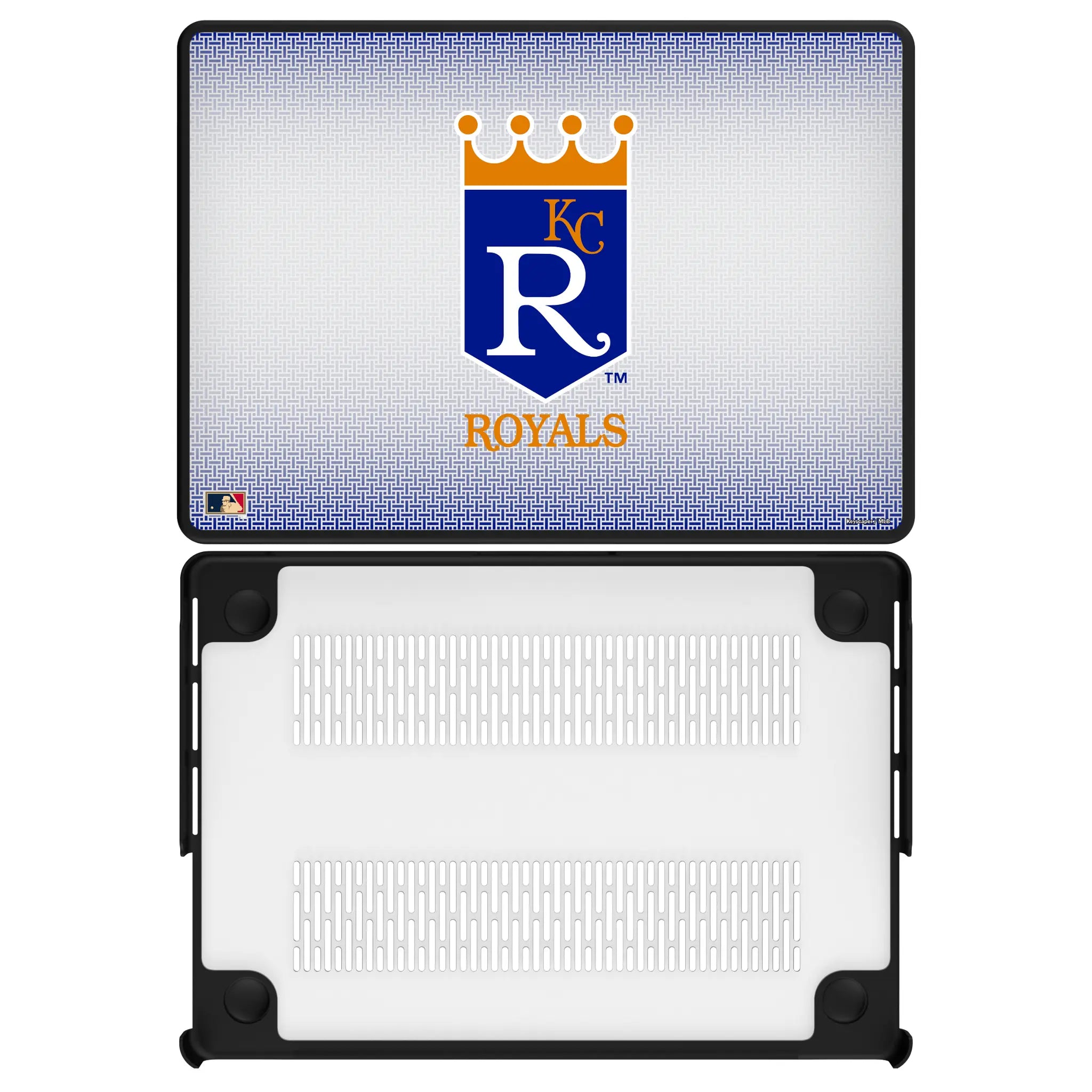Kansas City Royals 1969-1978 - Cooperstown Collection Linen Laptop Case for Apple MacBook
