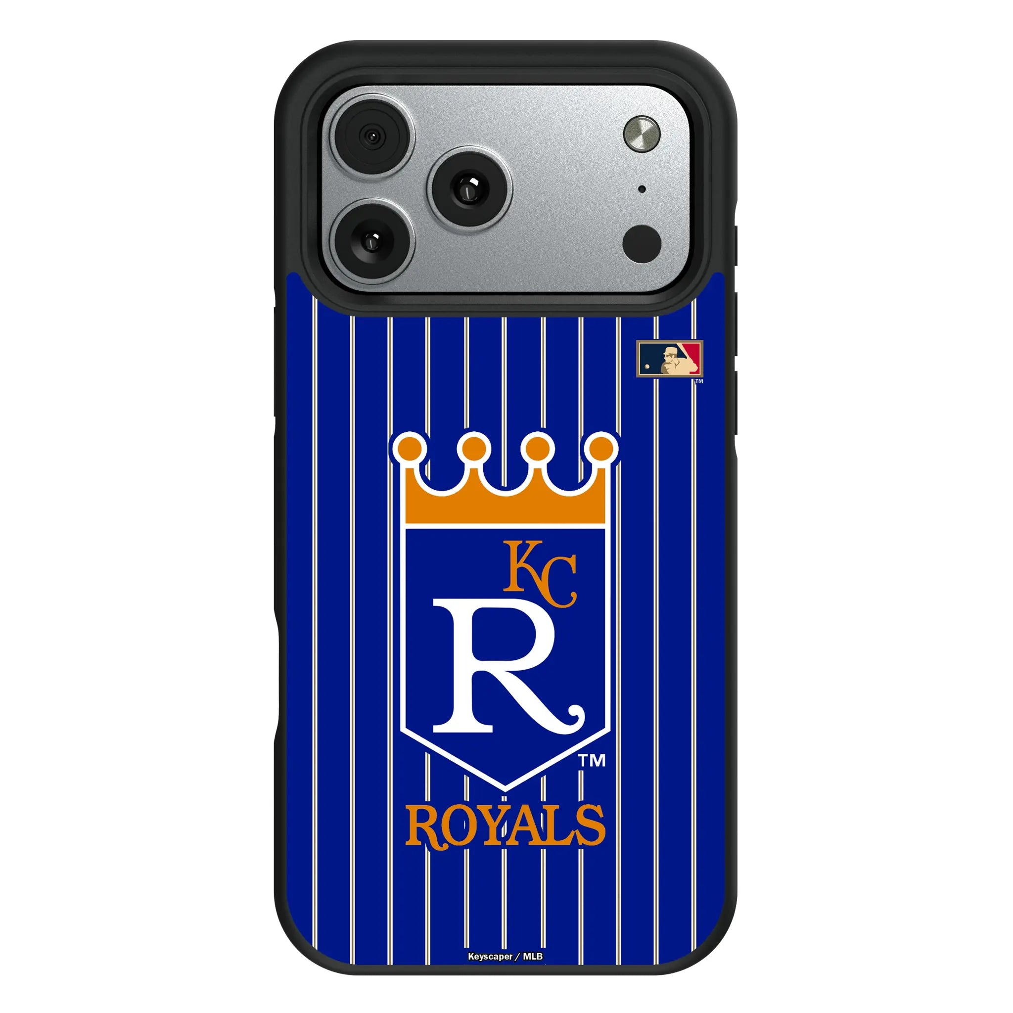 Kansas City Royals 1969-1978 - Cooperstown Collection Pinstripe Bump Phone Case