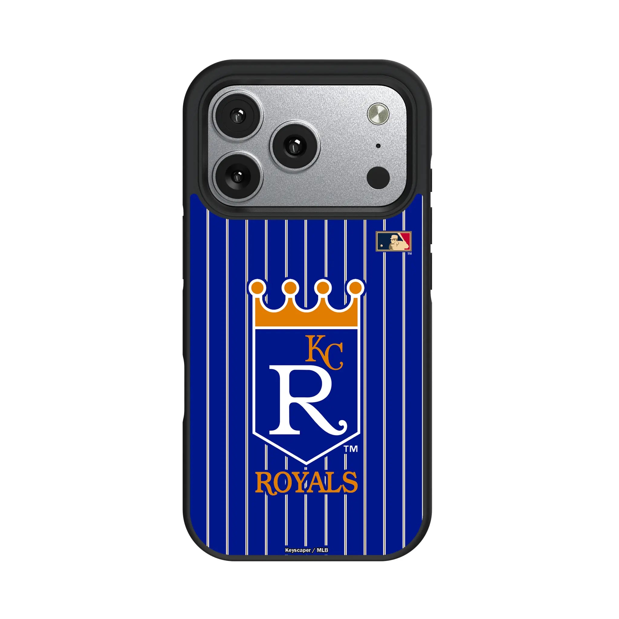 Kansas City Royals 1969-1978 - Cooperstown Collection Pinstripe Bump Phone Case