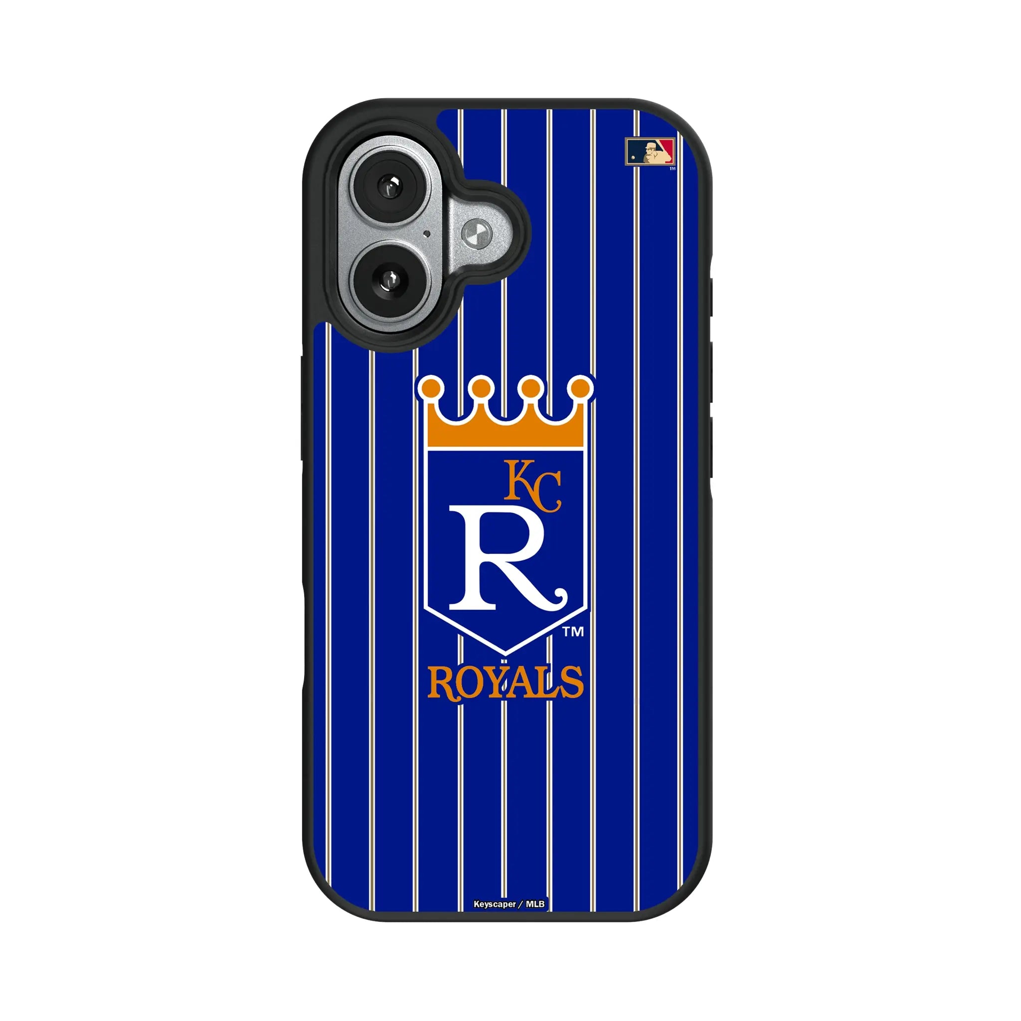 Kansas City Royals 1969-1978 - Cooperstown Collection Pinstripe Bump Phone Case