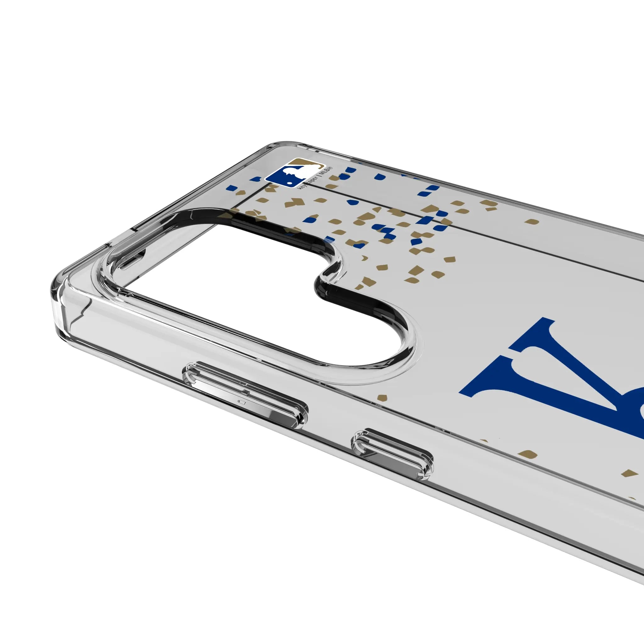 Kansas City Royals Confetti Clear Phone Case for Samsung Galaxy