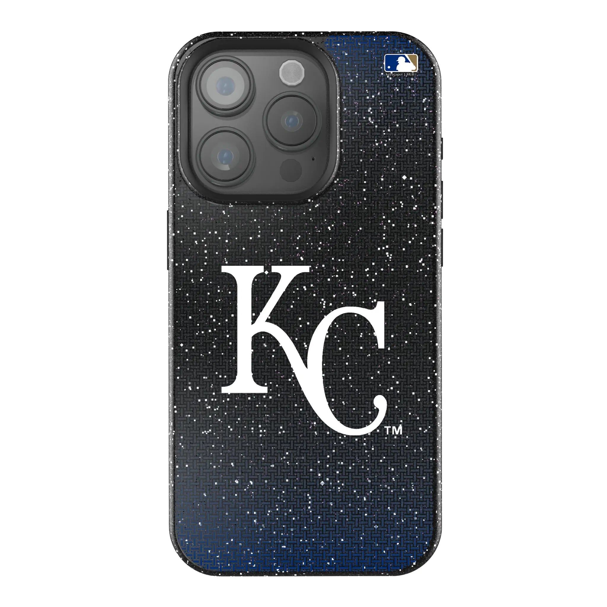 Kansas City Royals Linen Bling Phone Case for Apple iPhone