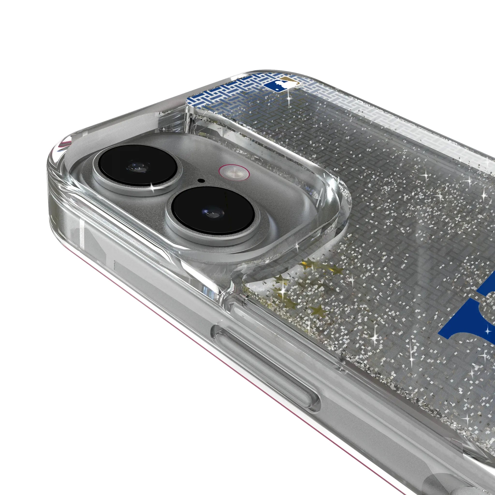 Kansas City Royals Linen Glitter Phone Case