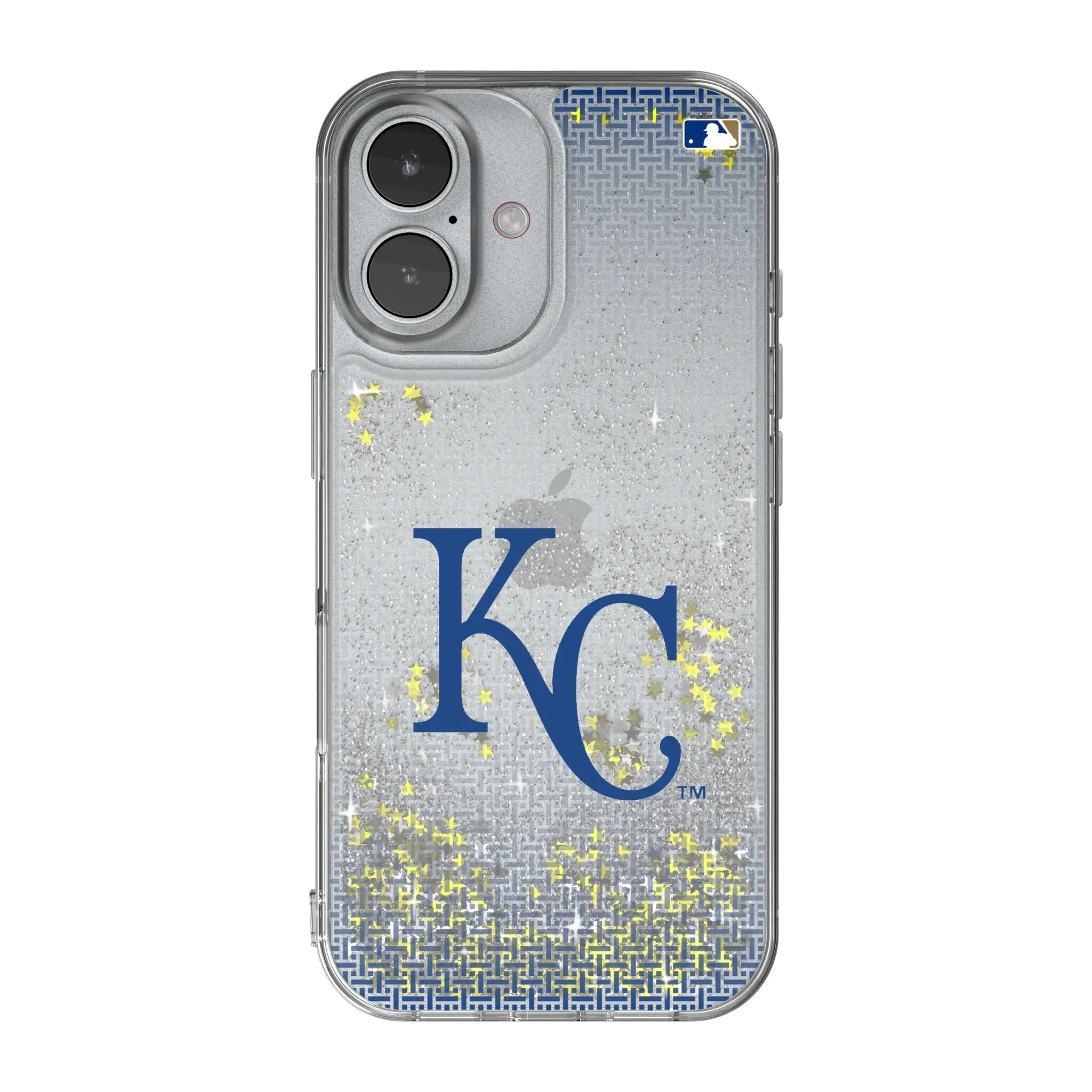 Kansas City Royals Linen Glitter Phone Case