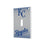 Kansas City Royals Linen Hidden-Screw Light Switch Plate