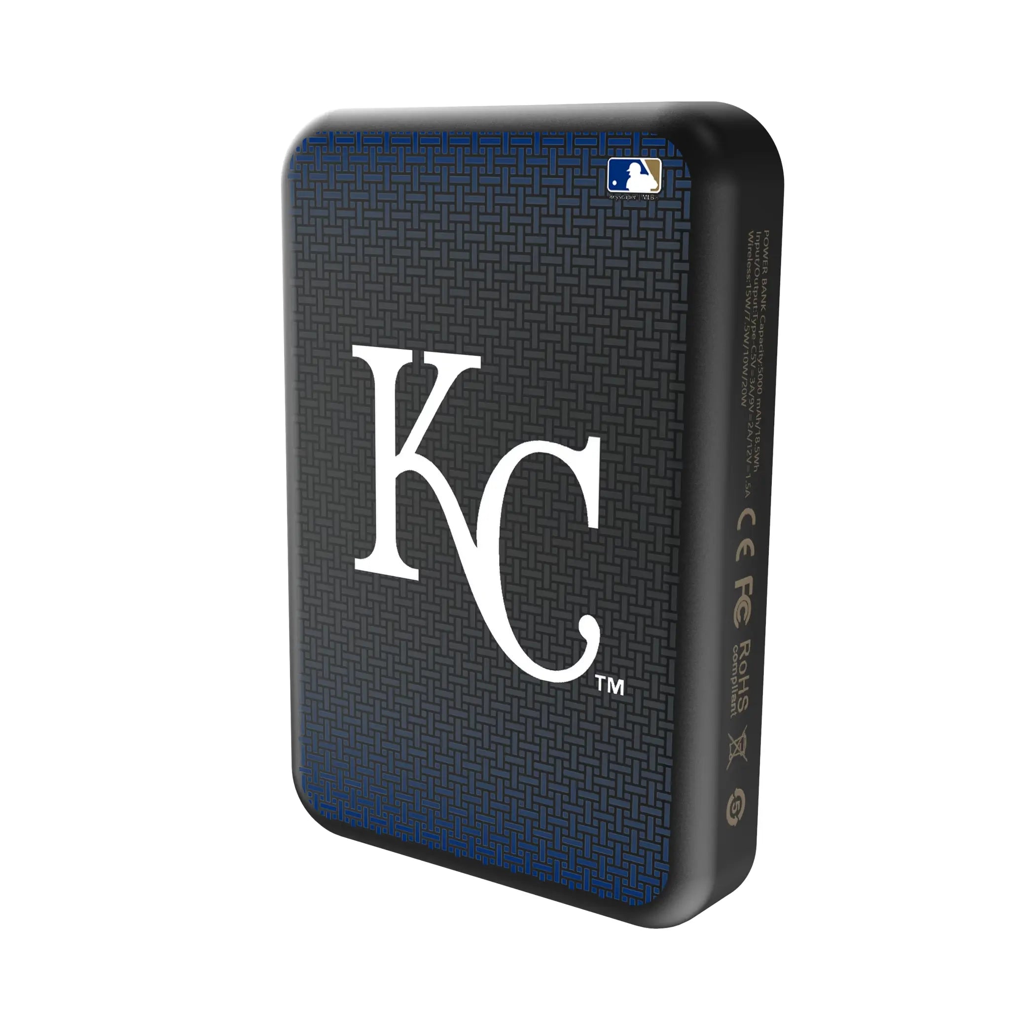 Kansas City Royals Linen Wireless Mag Power Bank