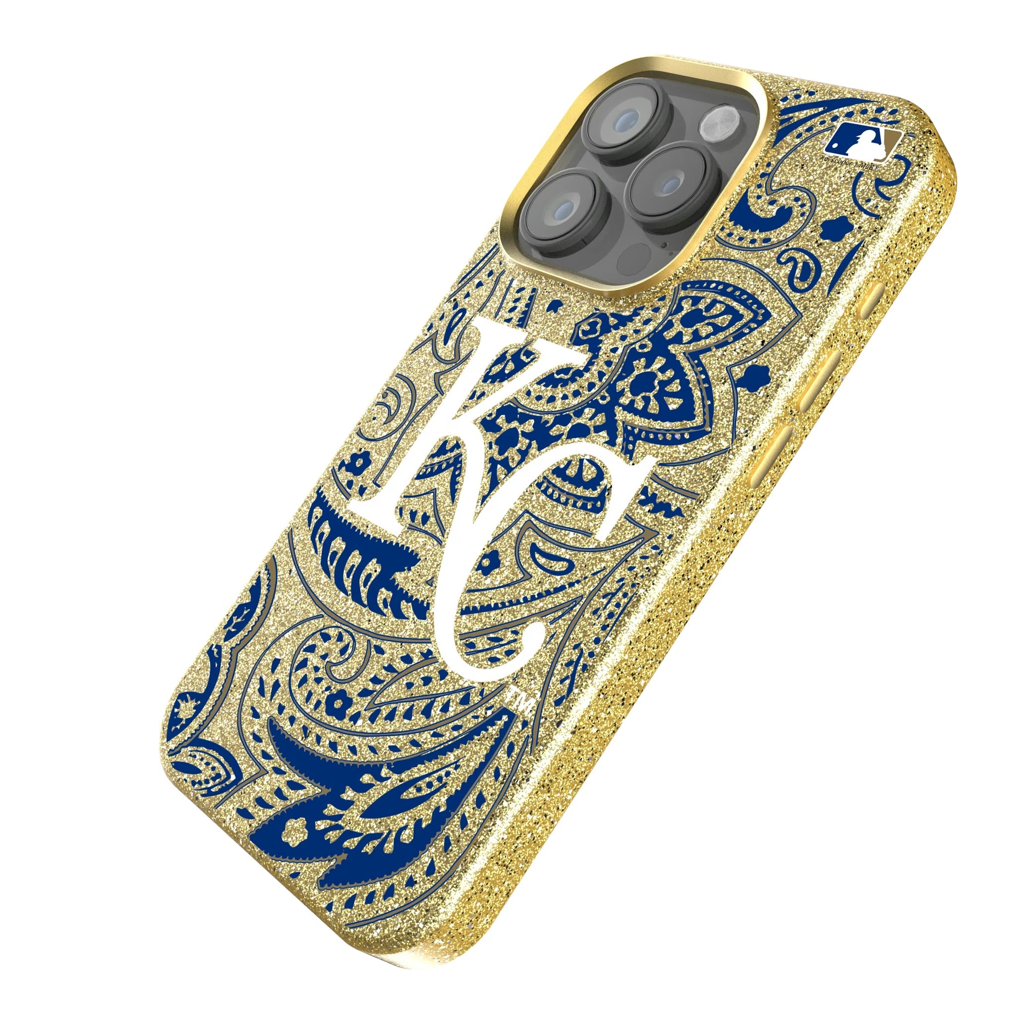 Kansas City Royals Paisley Bling Phone Case - Sports Gifts, Sports Memorabilia, Sports Collectibles, Fan Shop