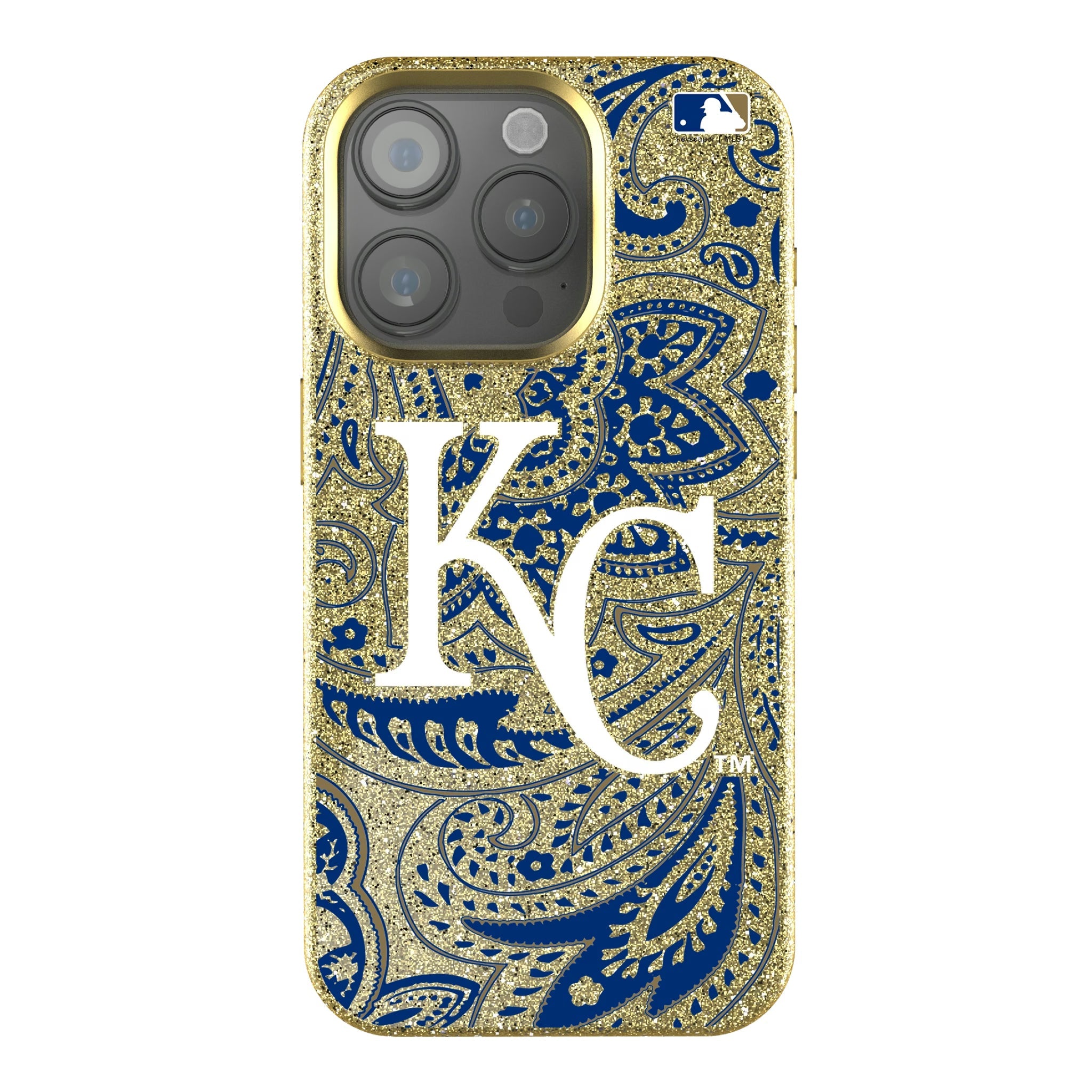 Kansas City Royals Paisley Bling Phone Case - Sports Gifts, Sports Memorabilia, Sports Collectibles, Fan Shop