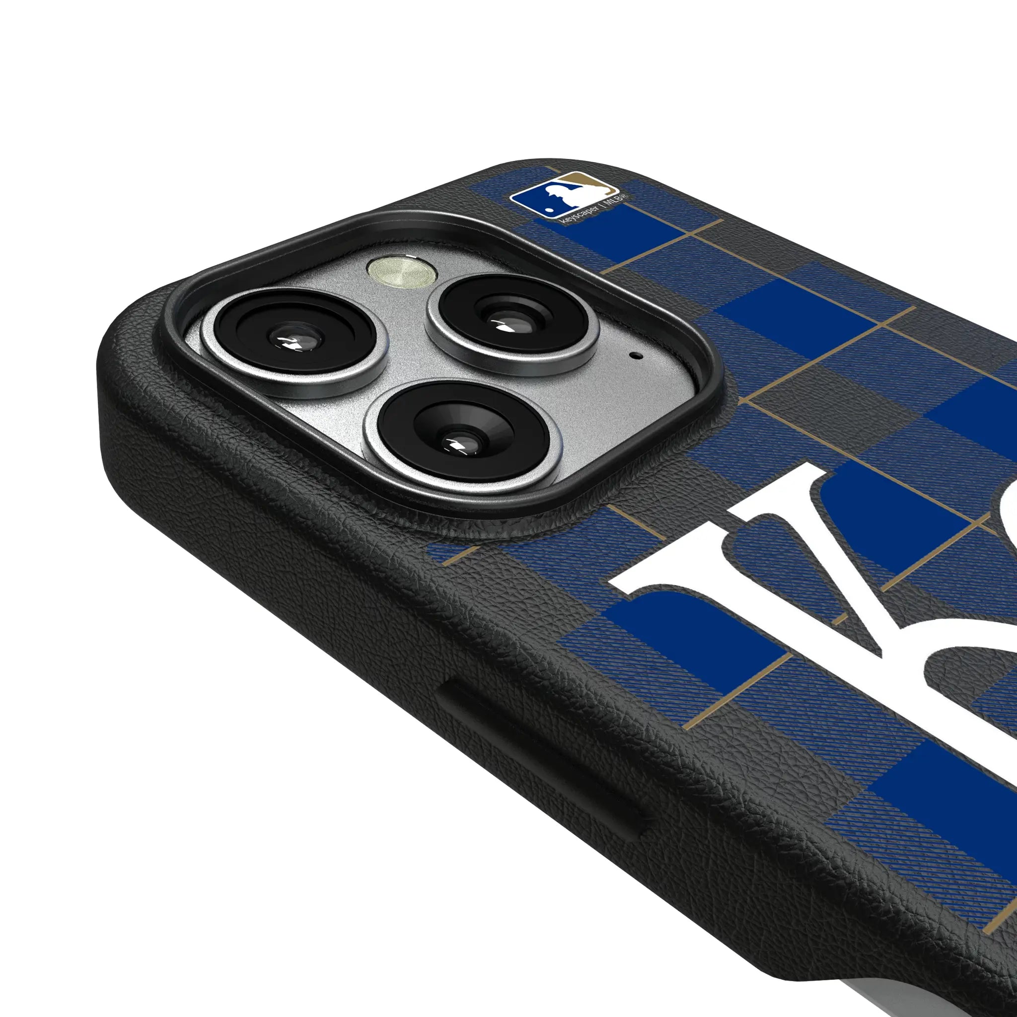 Kansas City Royals Plaid MagSafe Compatible Phone Case for Apple iPhone