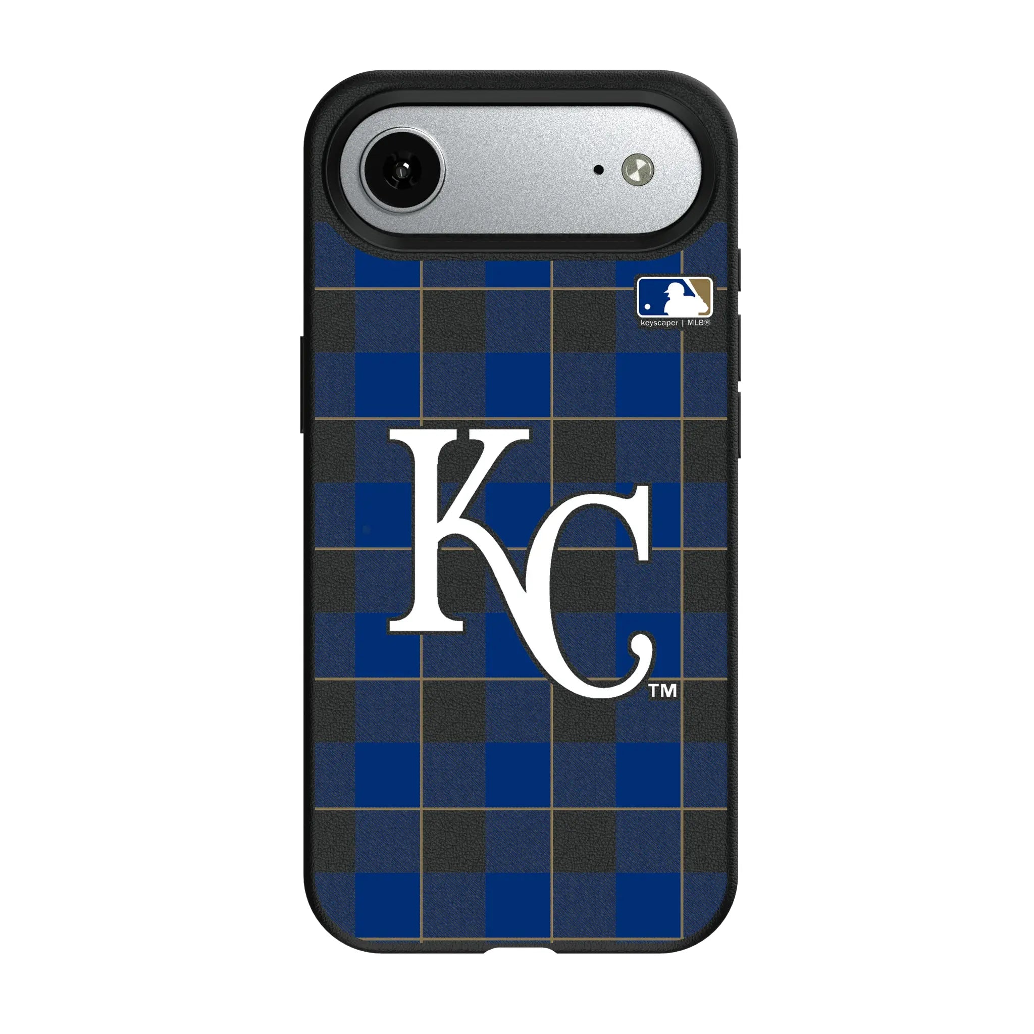 Kansas City Royals Plaid MagSafe Compatible Phone Case for Apple iPhone