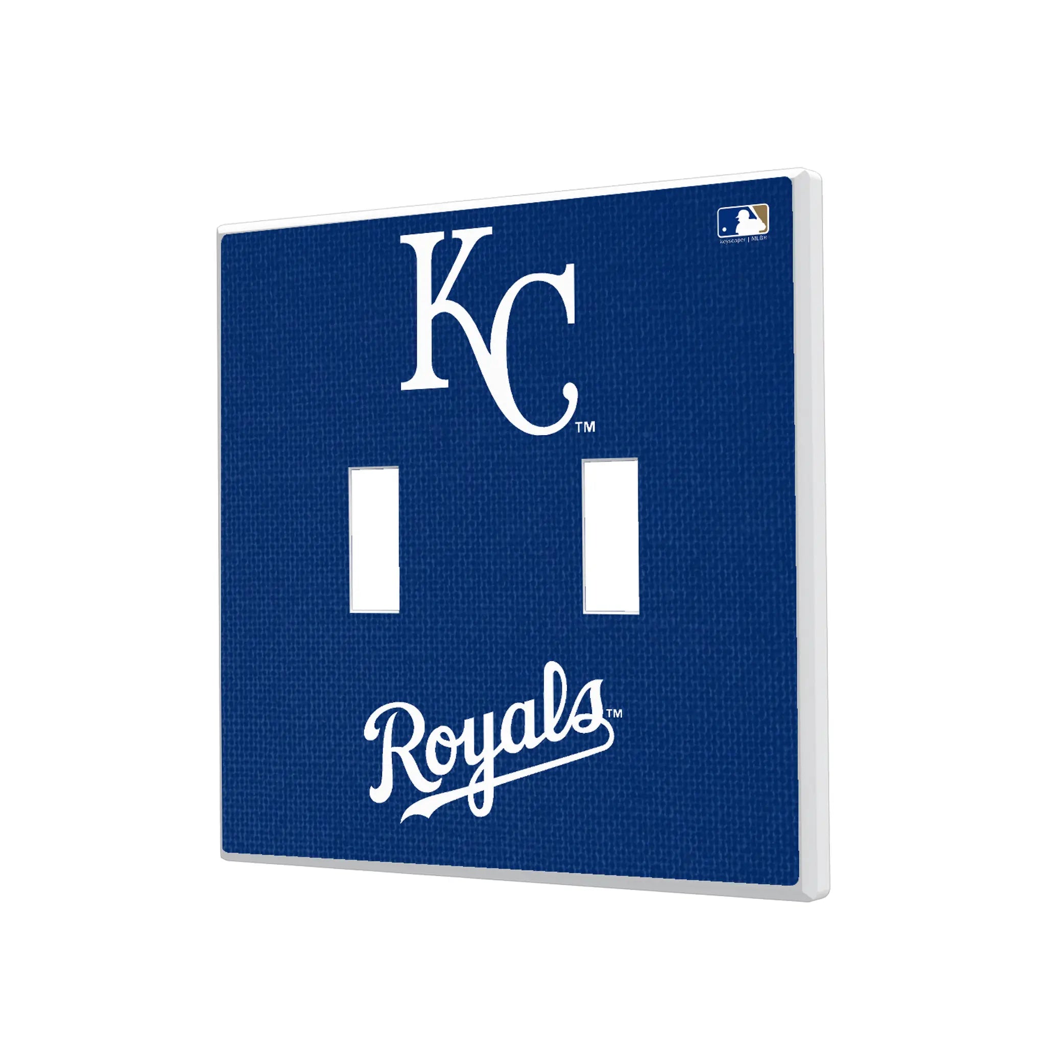 Kansas City Royals Solid Hidden-Screw Light Switch Plate