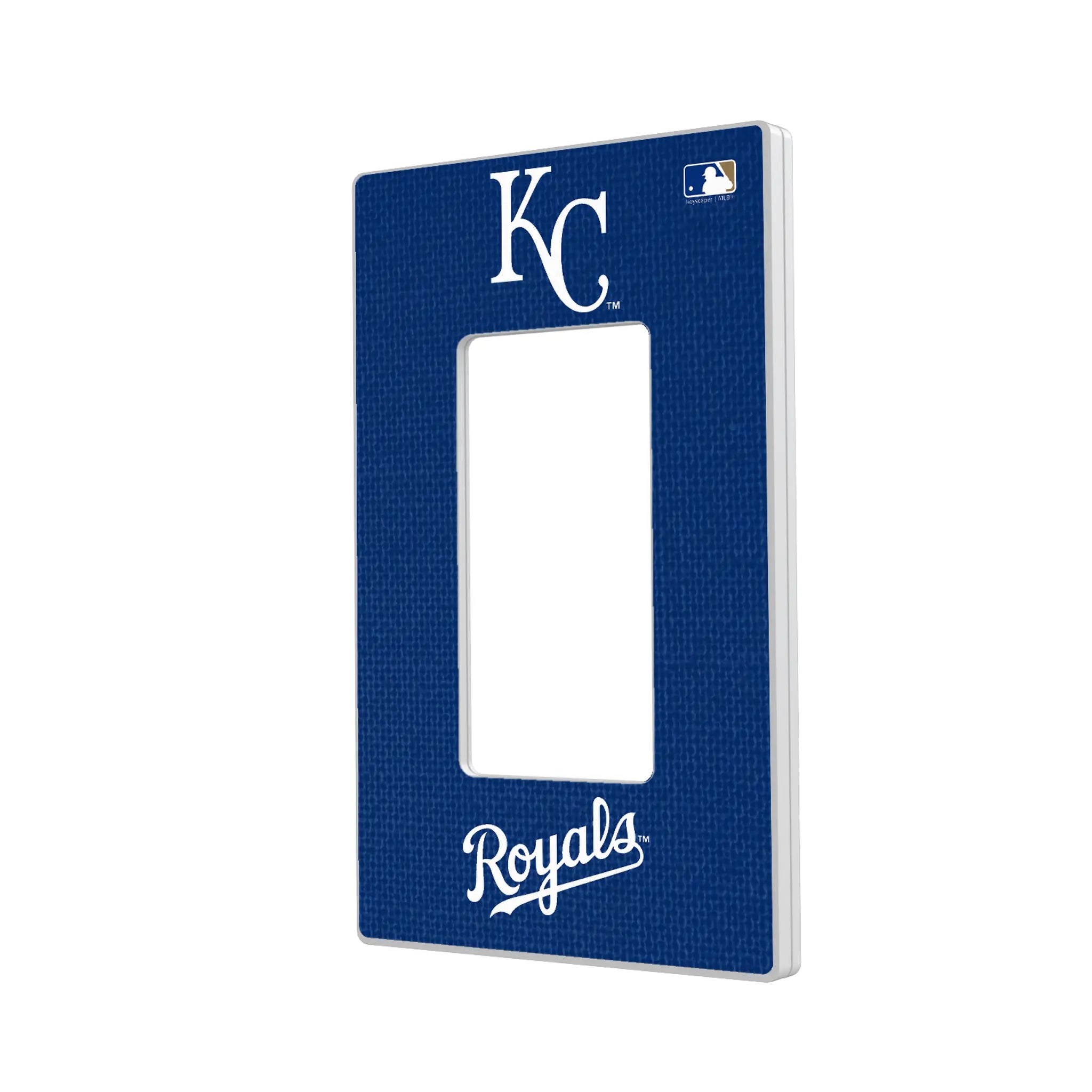 Kansas City Royals Solid Hidden-Screw Light Switch Plate