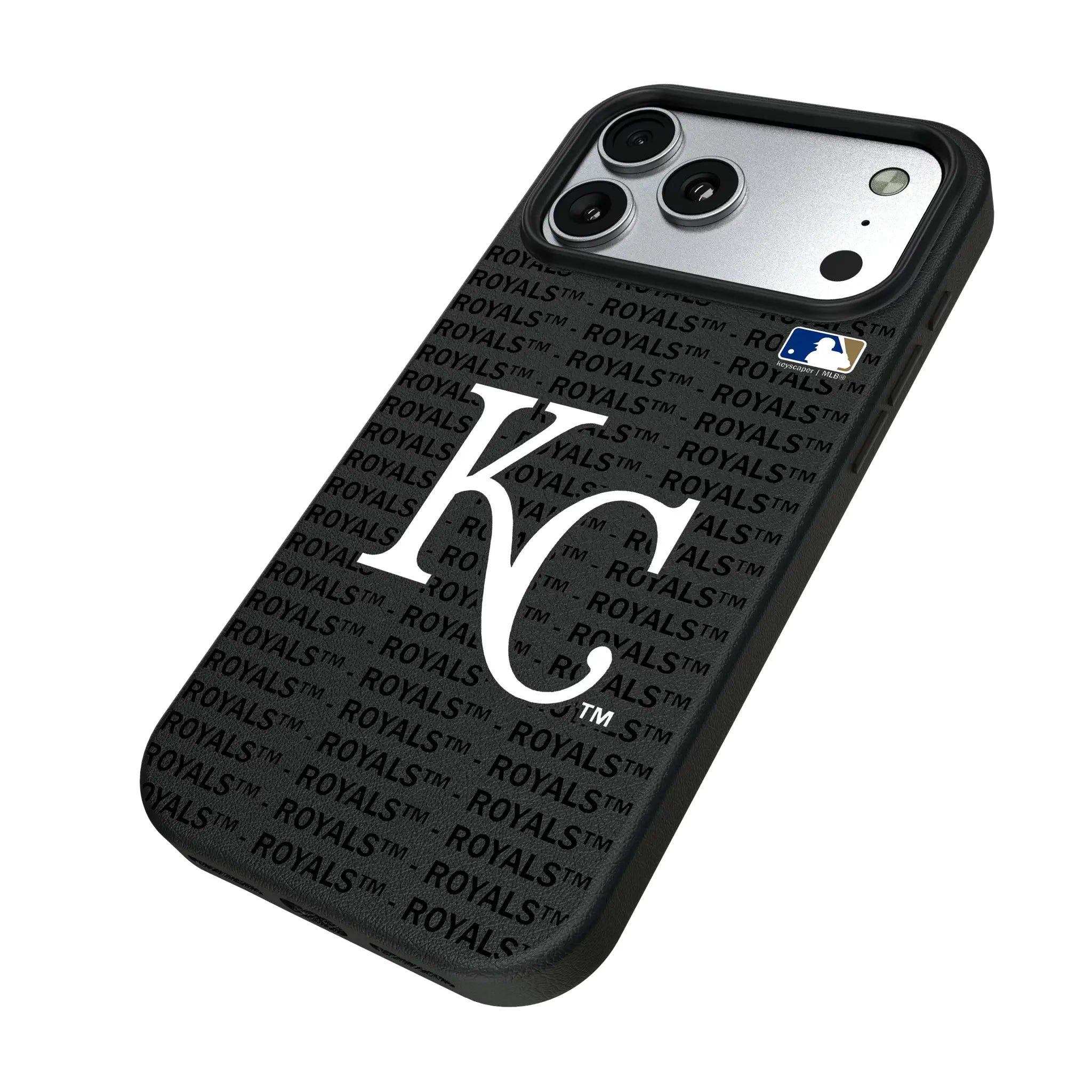 Kansas City Royals Text Backdrop MagSafe Compatible Phone Case for Apple iPhone