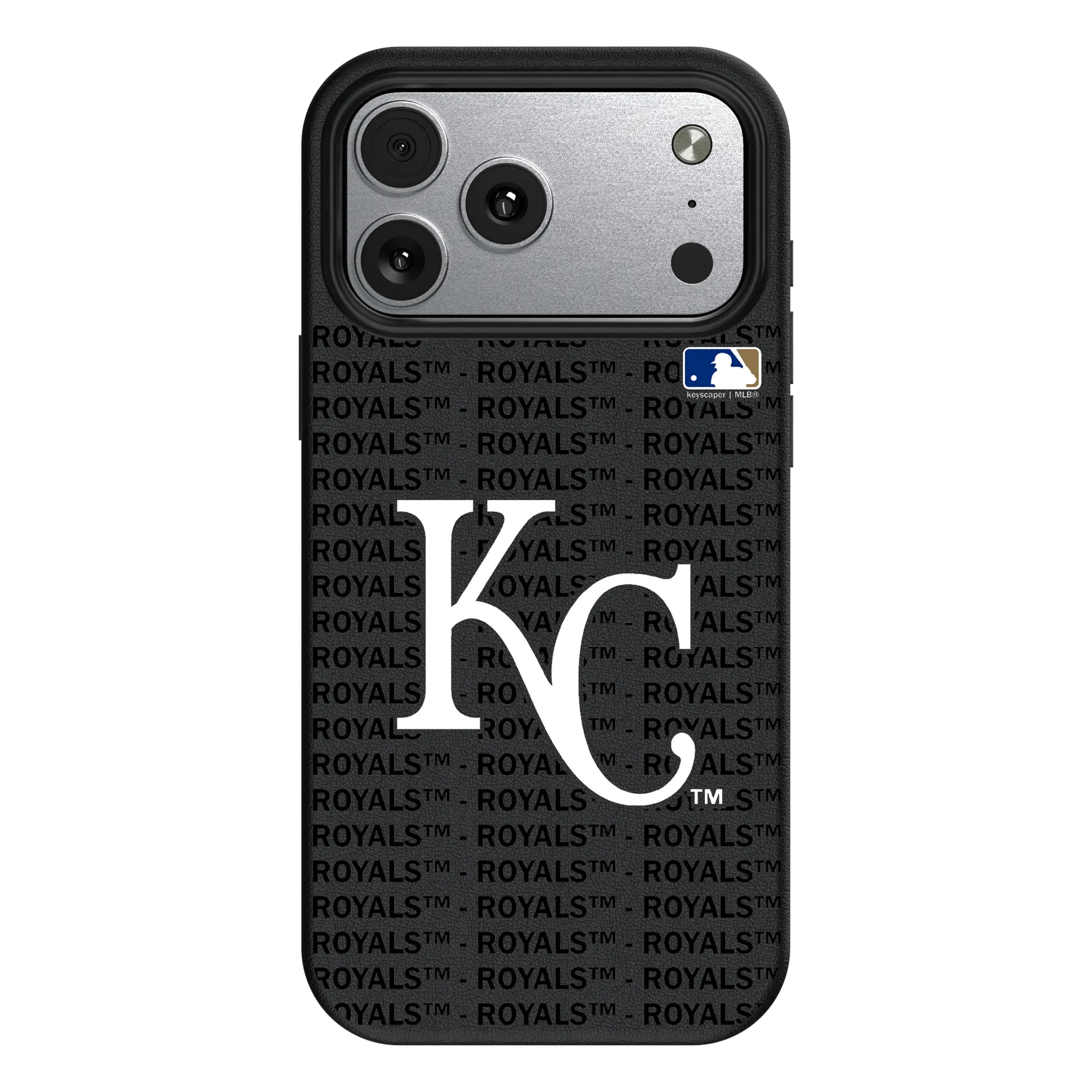 Kansas City Royals Text Backdrop MagSafe Compatible Phone Case for Apple iPhone