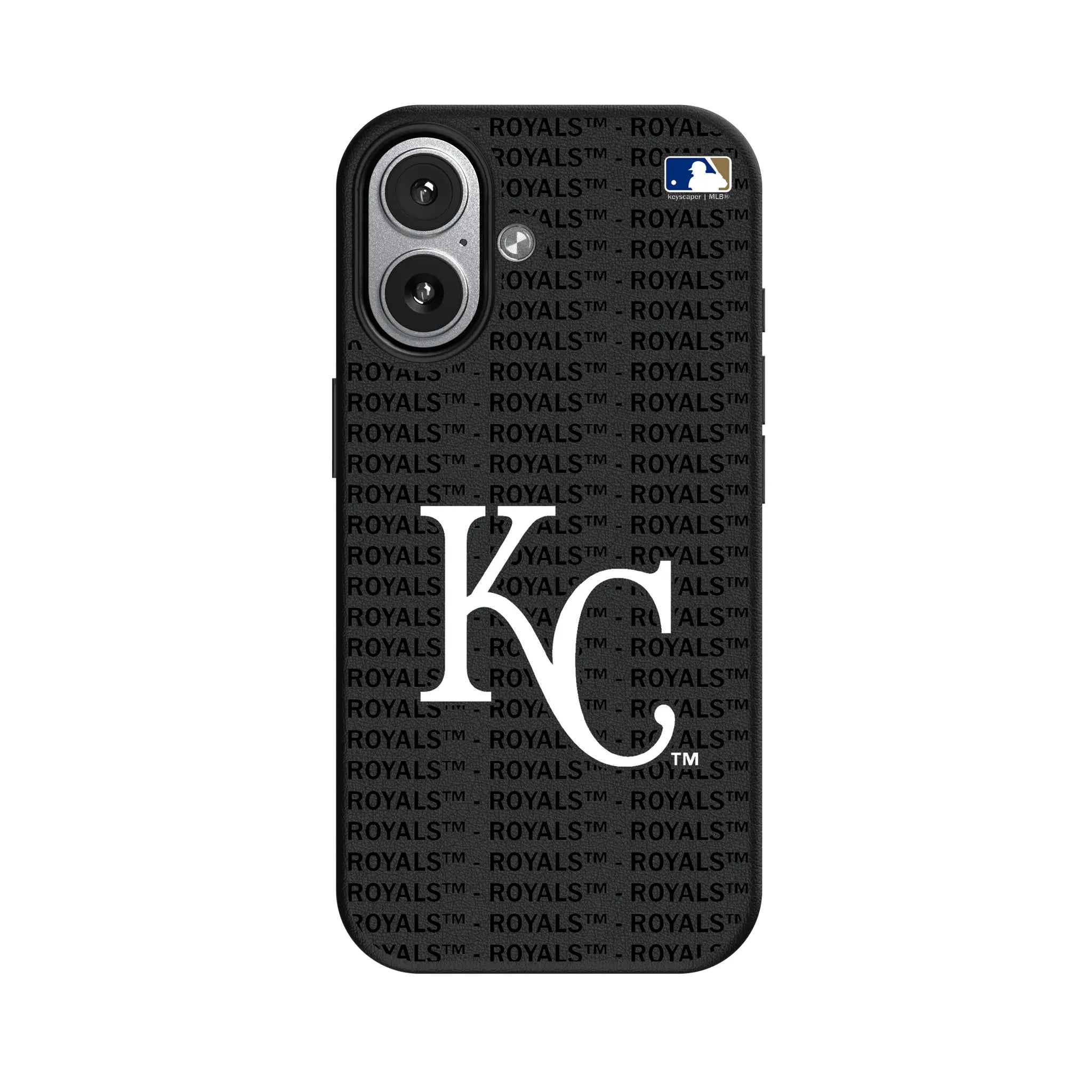 Kansas City Royals Text Backdrop MagSafe Compatible Phone Case for Apple iPhone