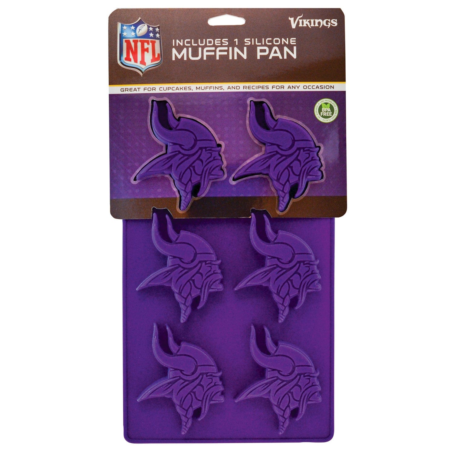 Minnesota Vikings Official NFL Muffin Pan