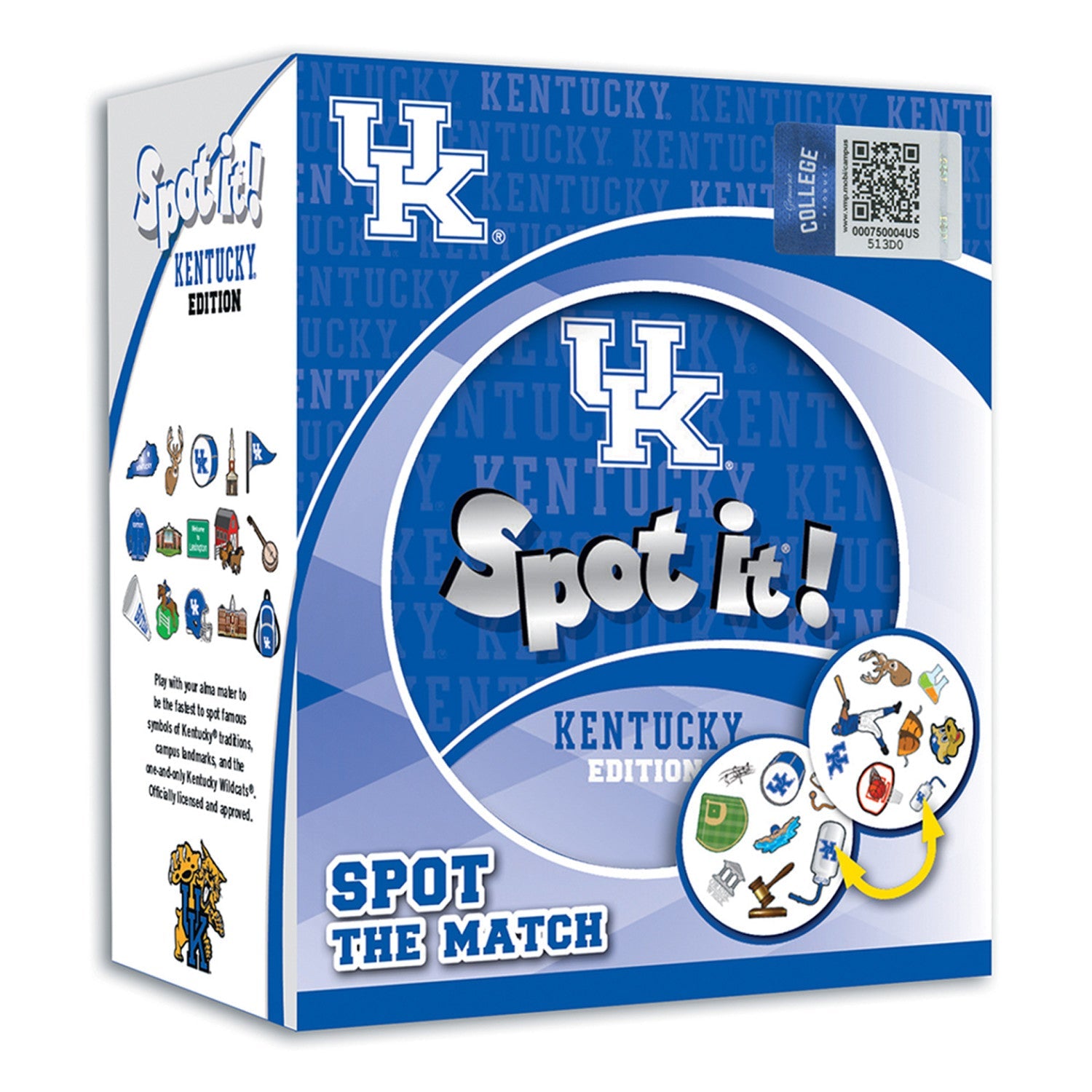 Kentucky Wildcats Spot It! Card Game - 757 Sports Collectibles