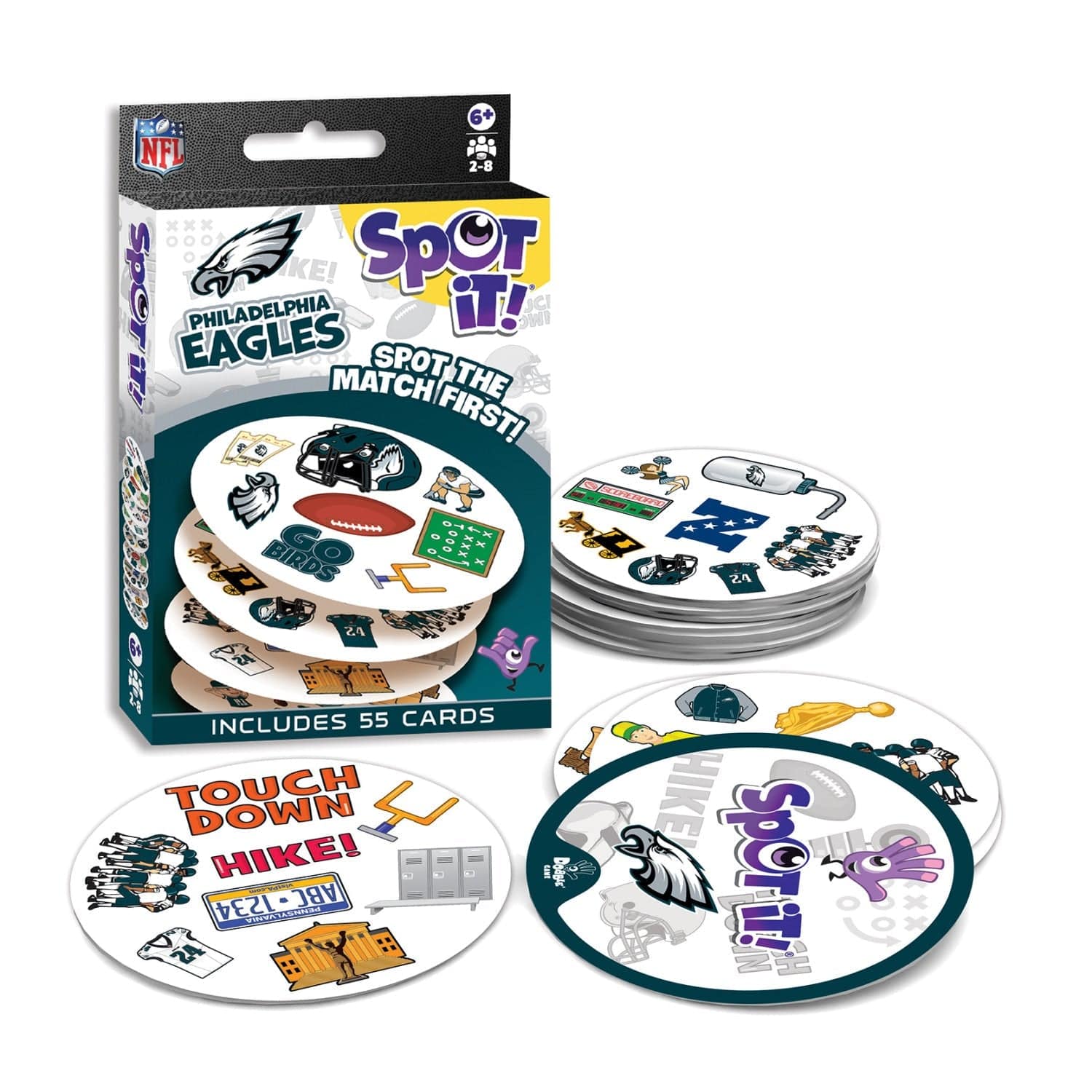 Philadelphia Eagles Spot It! Card Game