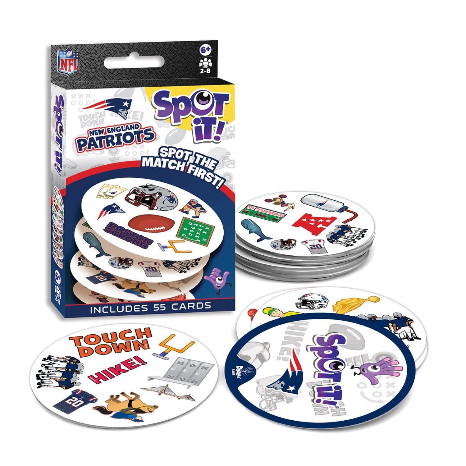 New England Patriots Spot It! Card Game