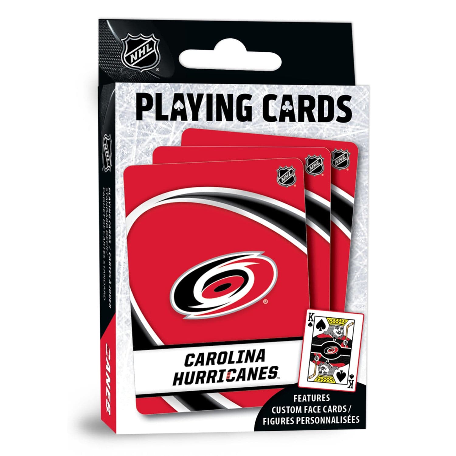 Carolina Hurricanes 54-Card Deck Playing Cards - Sports Gifts, Sports Memorabilia, Sports Collectibles, Fan Shop