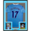 Framed Autographed/Signed Kevin De Bruyne 35x39 Manchester City Blue Soccer Futbol Jersey Beckett BAS COA
