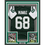 Framed Autographed/Signed Kevin Mawae 35x39 HOF 2019 New York Green Football Jersey Beckett BAS COA