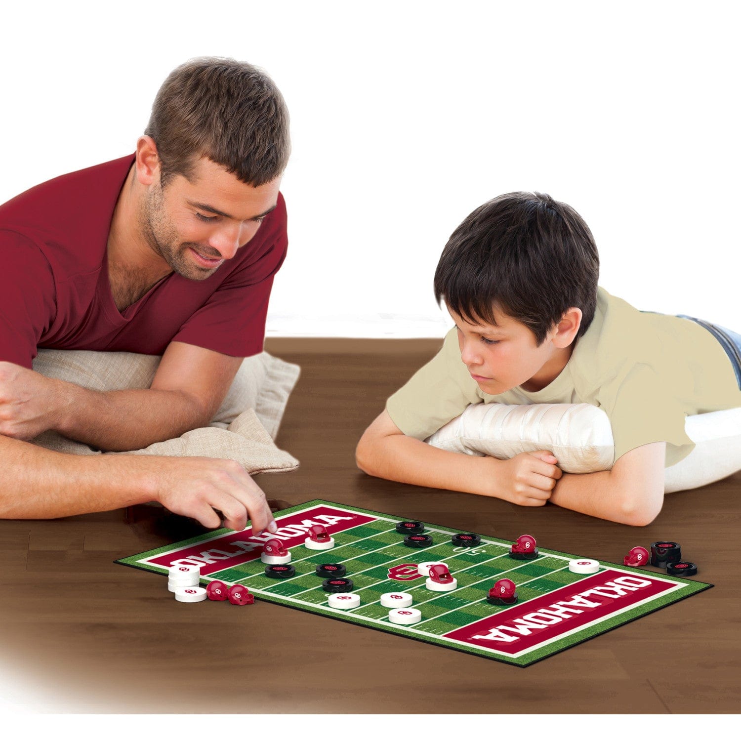 Oklahoma Sooners Checkers Game Set - Sports Gifts, Sports Memorabilia, Sports Collectibles, Fan Shop