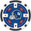 New York Giants 100 Piece Poker Chip Set - Sports Gifts, Sports Memorabilia, Sports Collectibles, Fan Shop