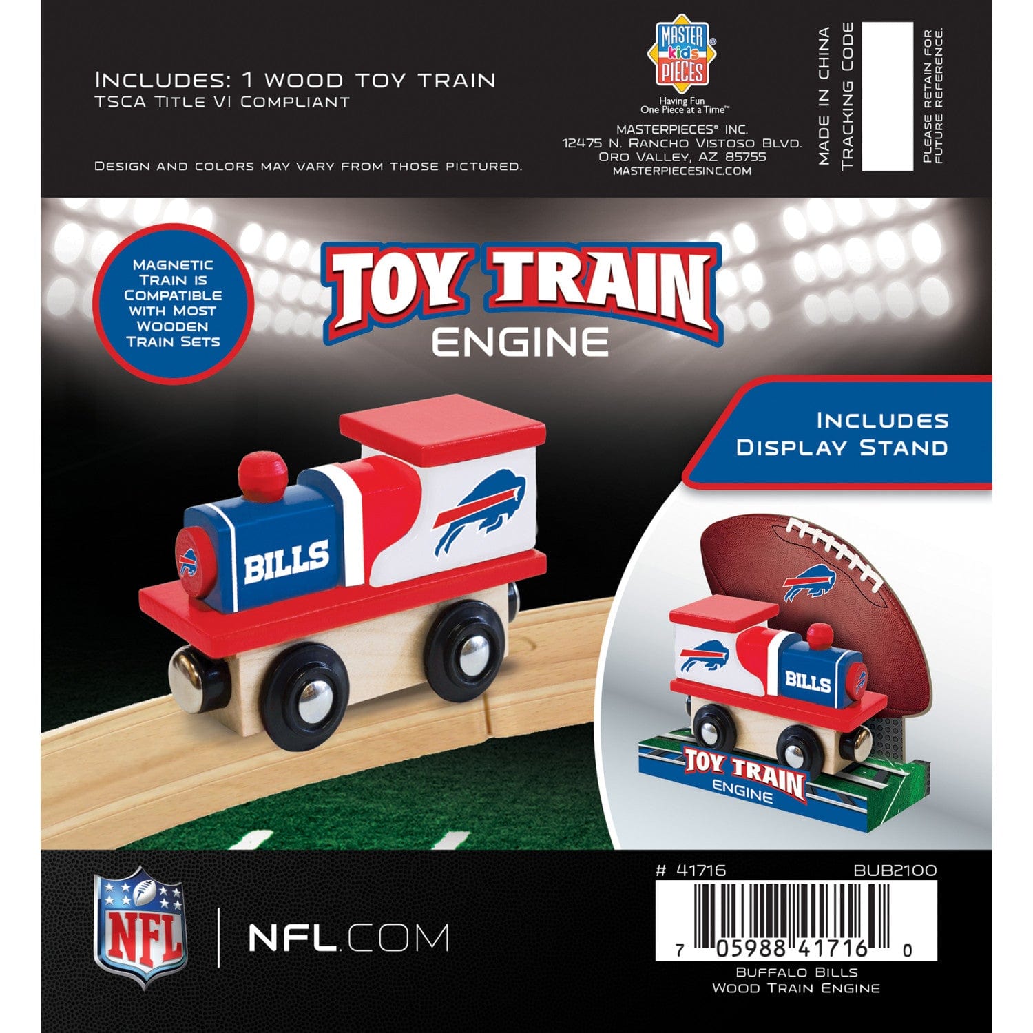 Buffalo Bills Official NFL Toy Train Engine
