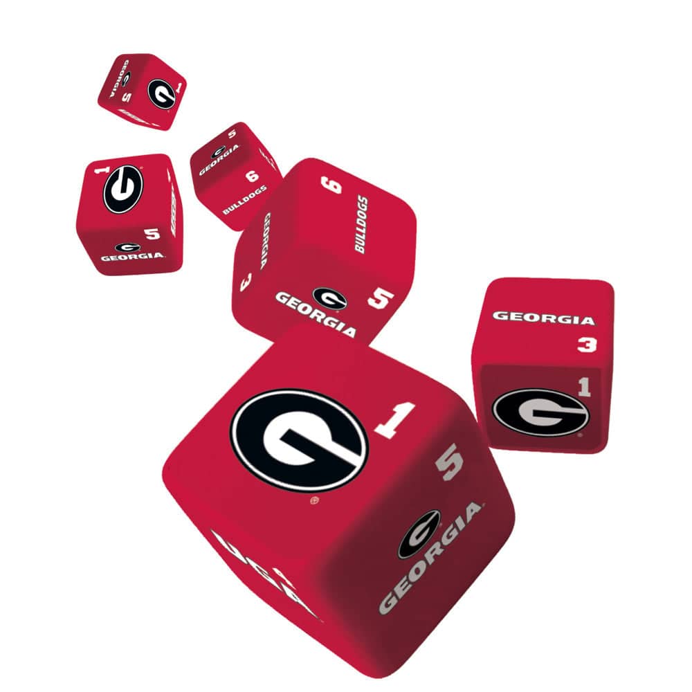 Georgia Bulldogs Dice Set