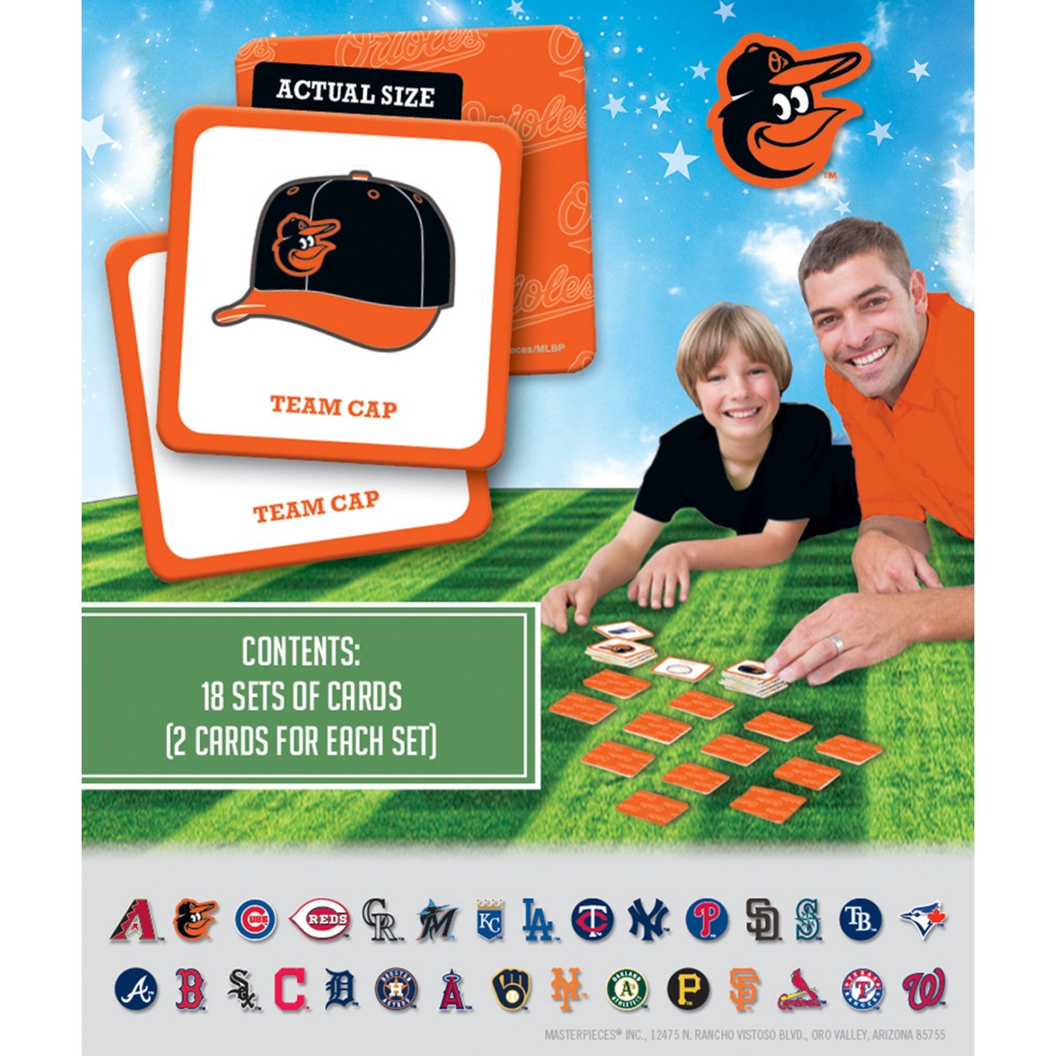 Baltimore Orioles Matching Game - 757 Sports Collectibles