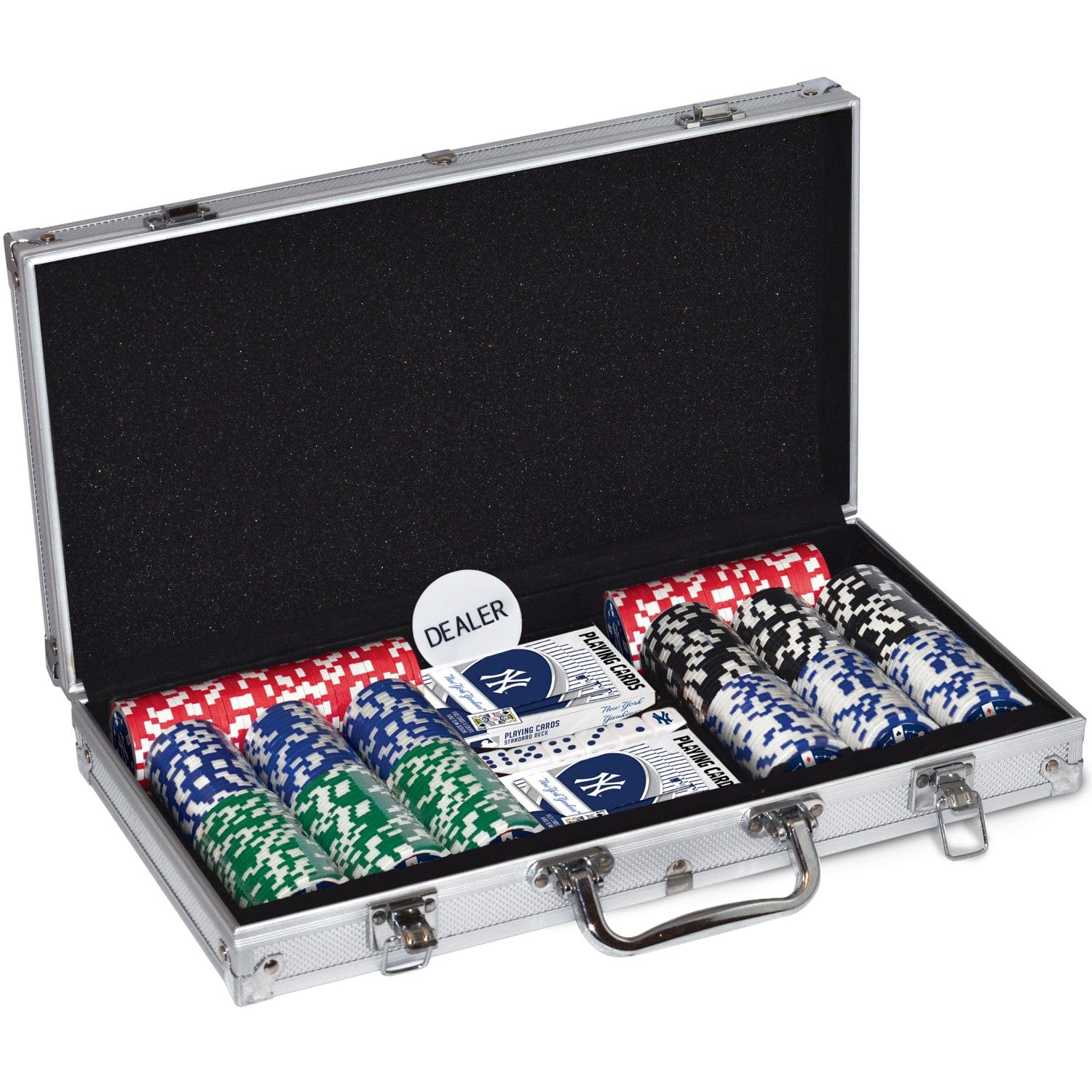 New York Yankees 300 Piece Poker Set - Ultimate Fan Edition - Sports Gifts, Sports Memorabilia, Sports Collectibles, Fan Shop