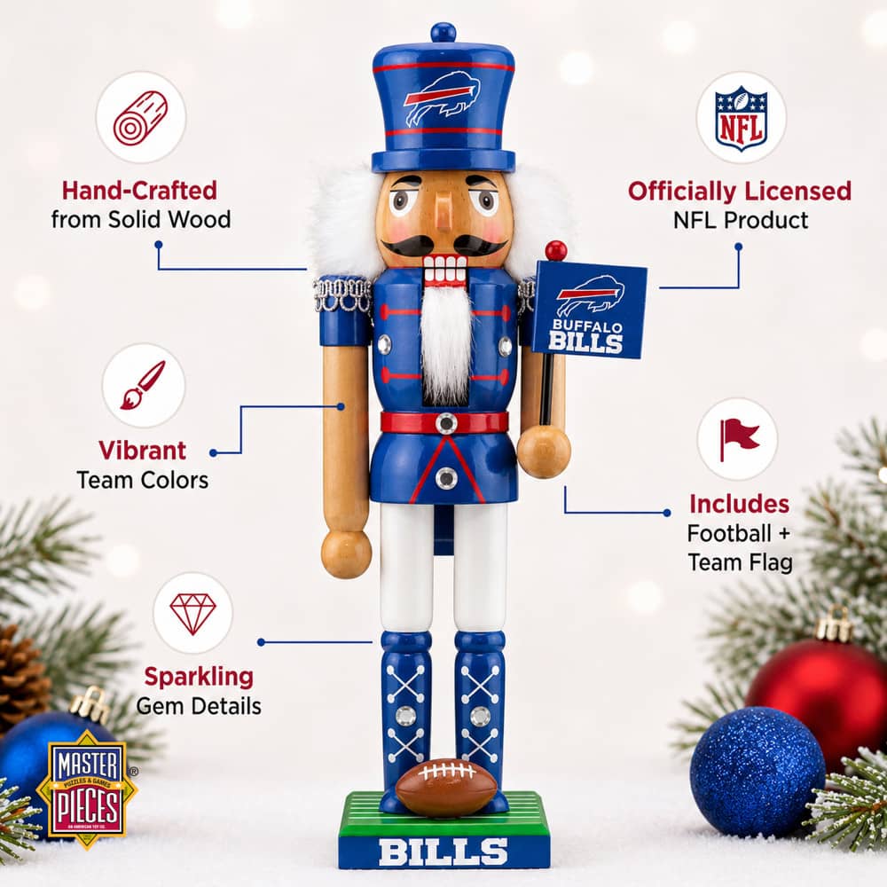 Buffalo Bills Collectible Nutcracker