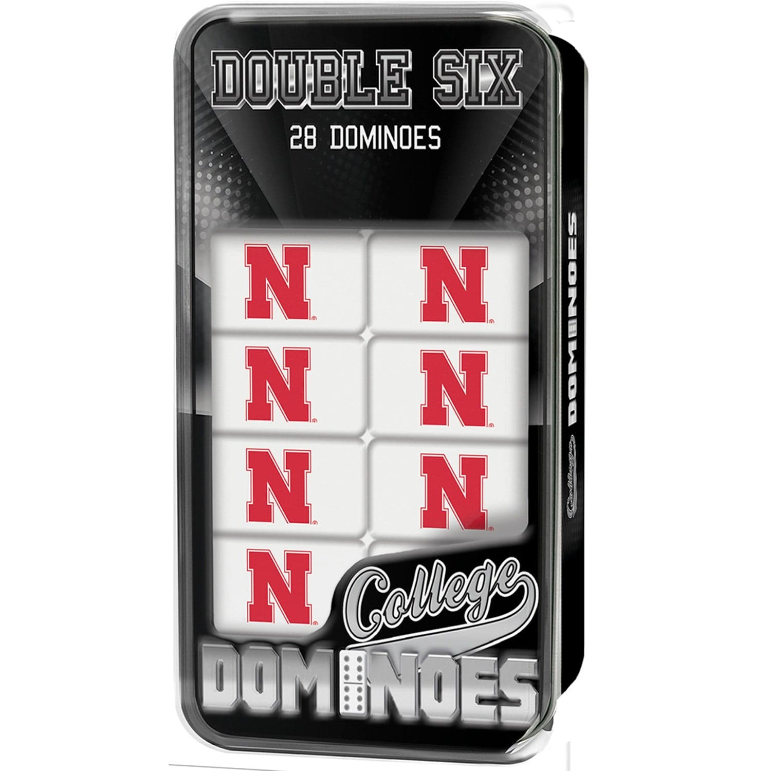 Nebraska Cornhuskers Dominoes Set - Sports Gifts, Sports Memorabilia, Sports Collectibles, Fan Shop