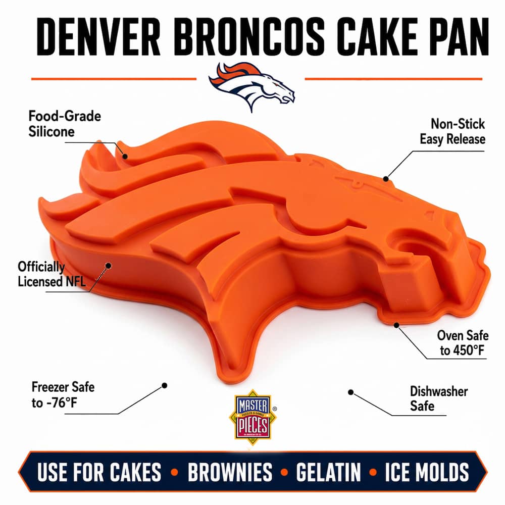 Denver Broncos NFL Cake Pan
