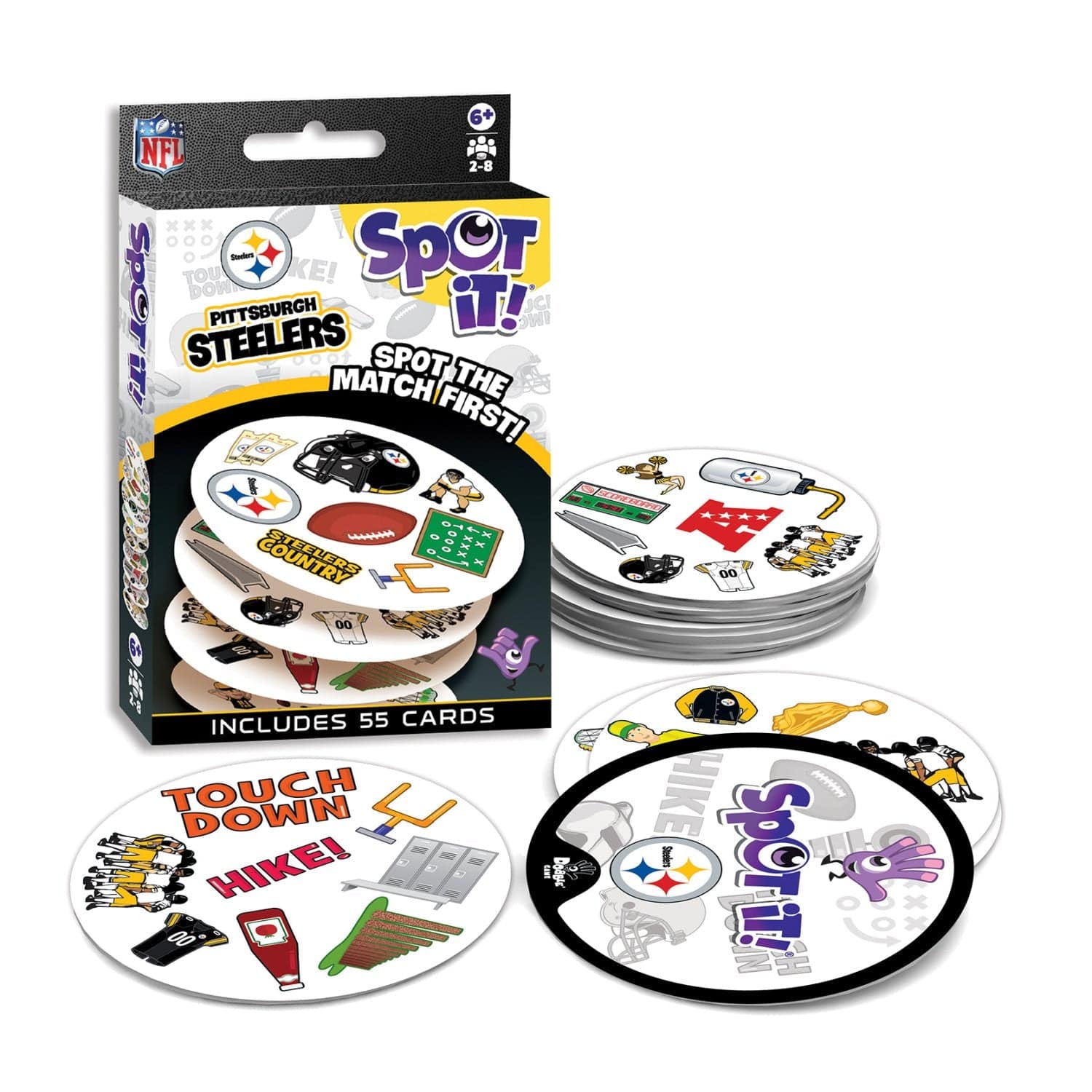 Pittsburgh Steelers Spot It! Card Game