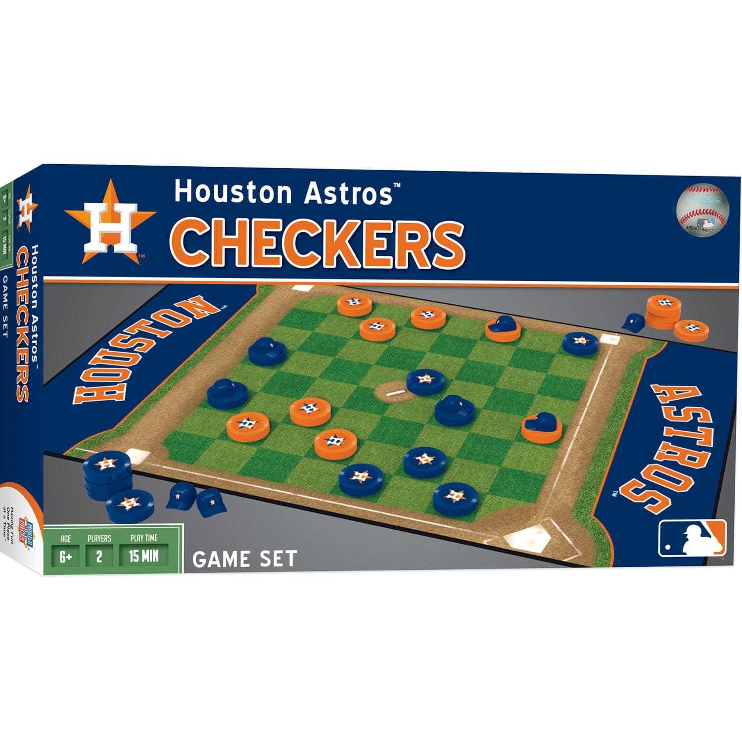 Houston Astros Checkers Game - Sports Gifts, Sports Memorabilia, Sports Collectibles, Fan Shop