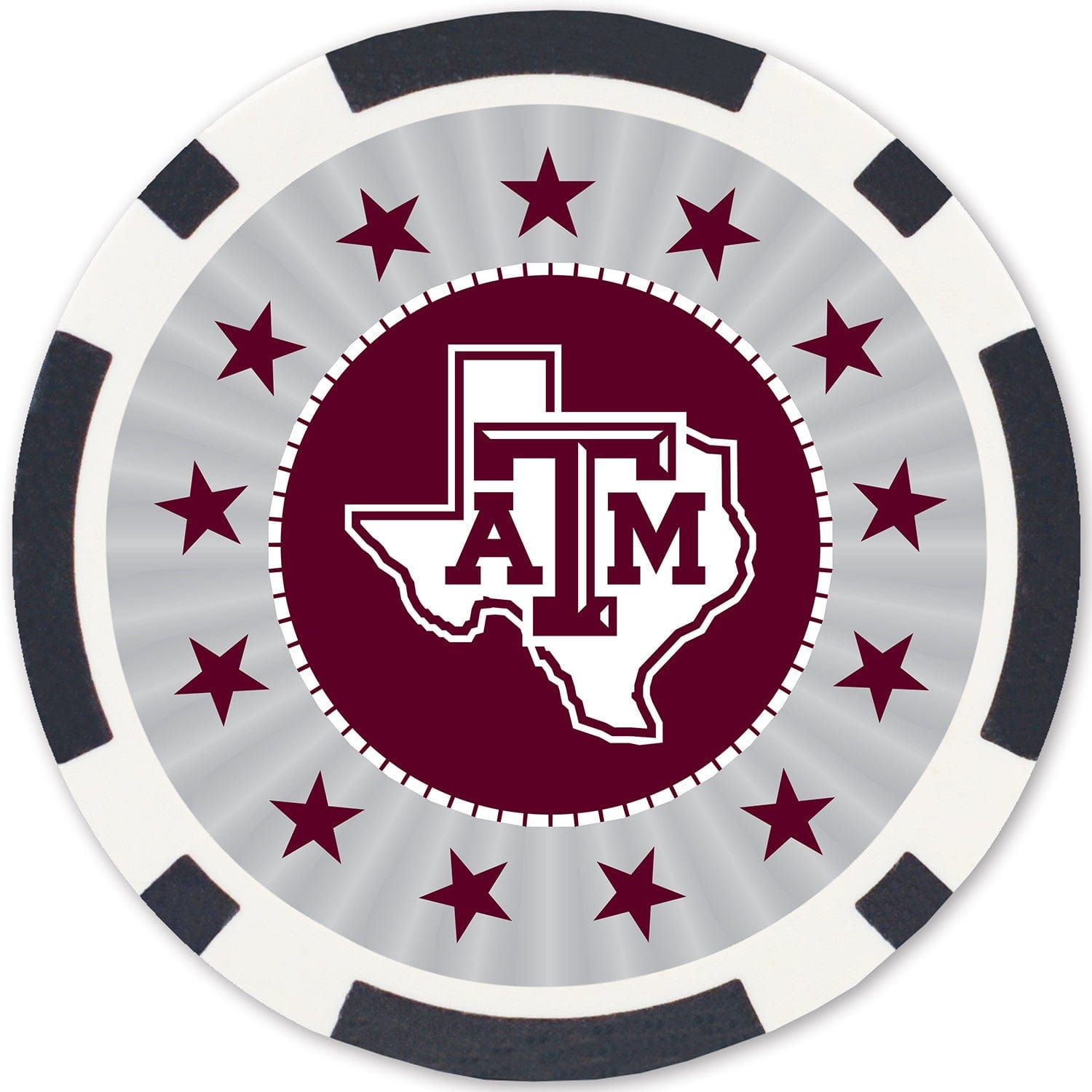 Texas A&M Aggies 100 Piece Poker Chip Set