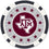 Texas A&M Aggies 100 Piece Poker Chip Set