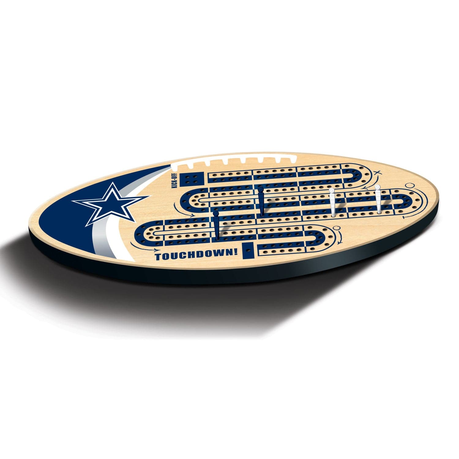 Dallas Cowboys Cribbage Board Game