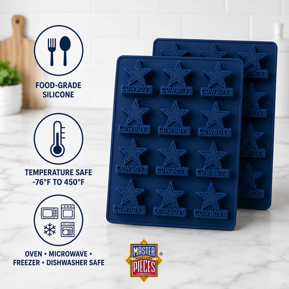 Dallas Cowboys Silicone Ice Cube Tray