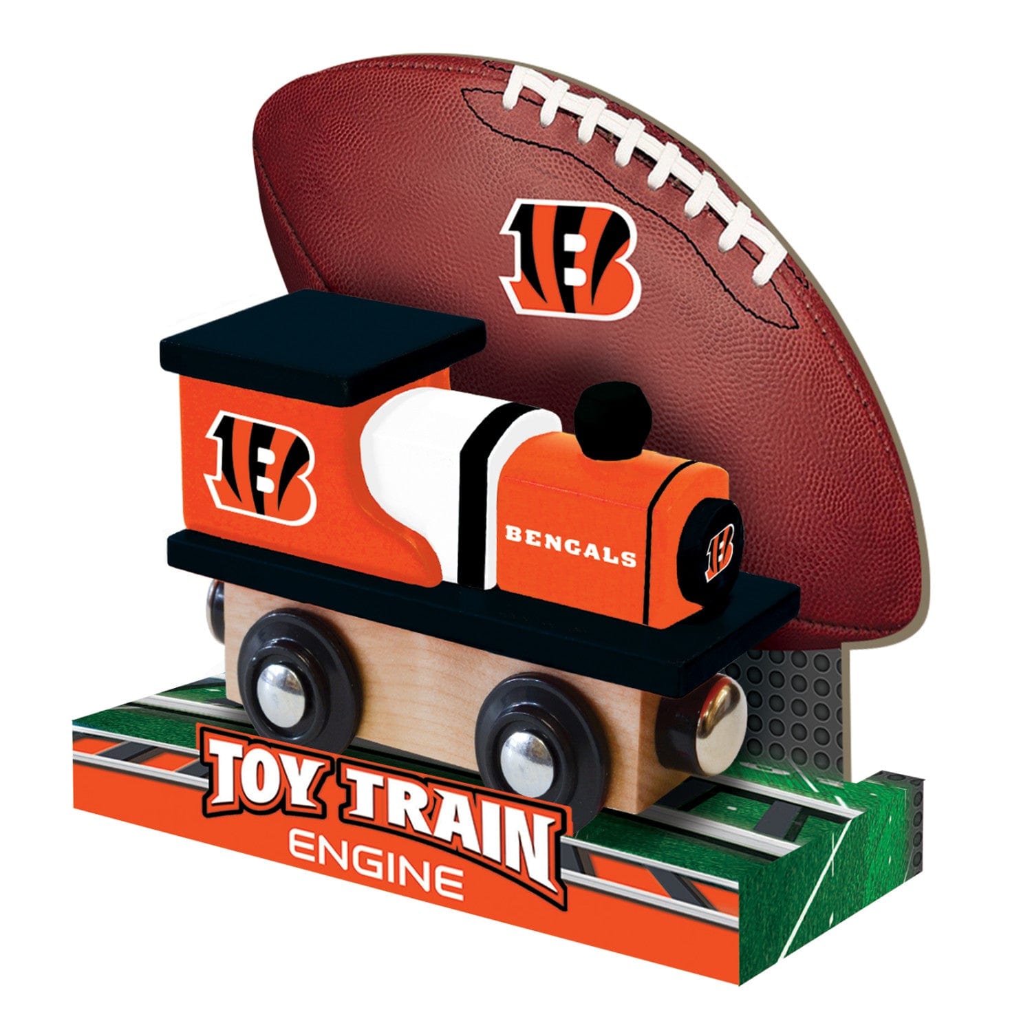 Cincinnati Bengals Toy Train Engine: All Aboard for Fun! - Sports Gifts, Sports Memorabilia, Sports Collectibles, Fan Shop