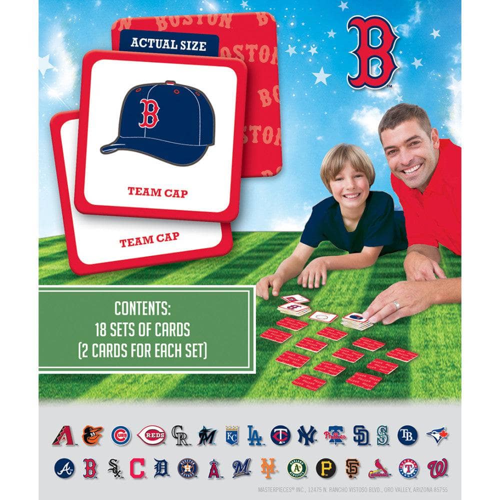 Boston Red Sox Memory Matching Game - Sports Gifts, Sports Memorabilia, Sports Collectibles, Fan Shop