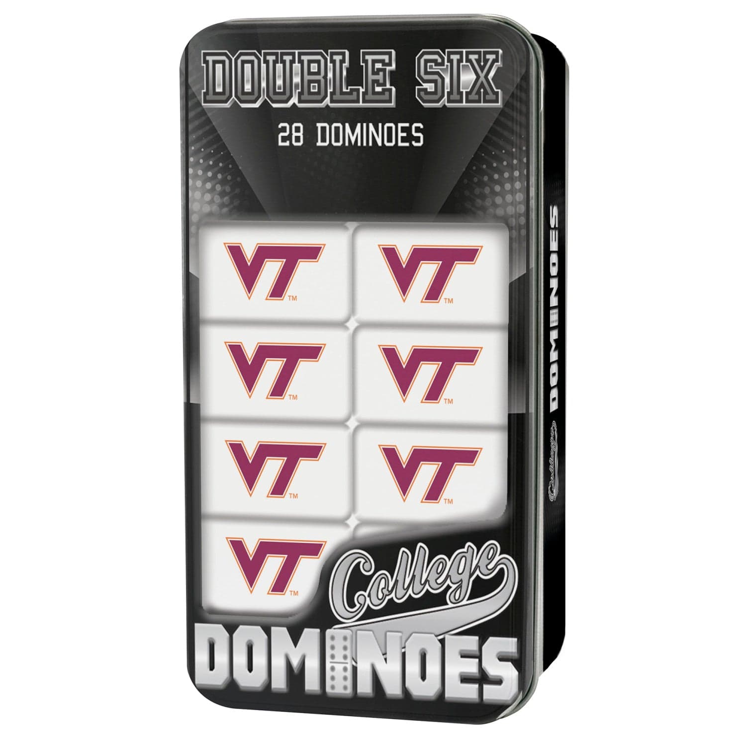 Virginia Tech Hokies Official Dominoes Set - Sports Gifts, Sports Memorabilia, Sports Collectibles, Fan Shop