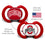 Ohio State Buckeyes - Pacifier 2-Pack - 757 Sports Collectibles