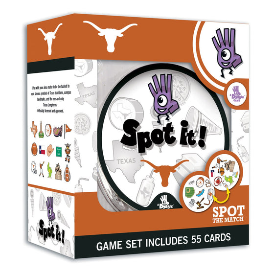 Texas Longhorns Spot It! Card Game - 757 Sports Collectibles