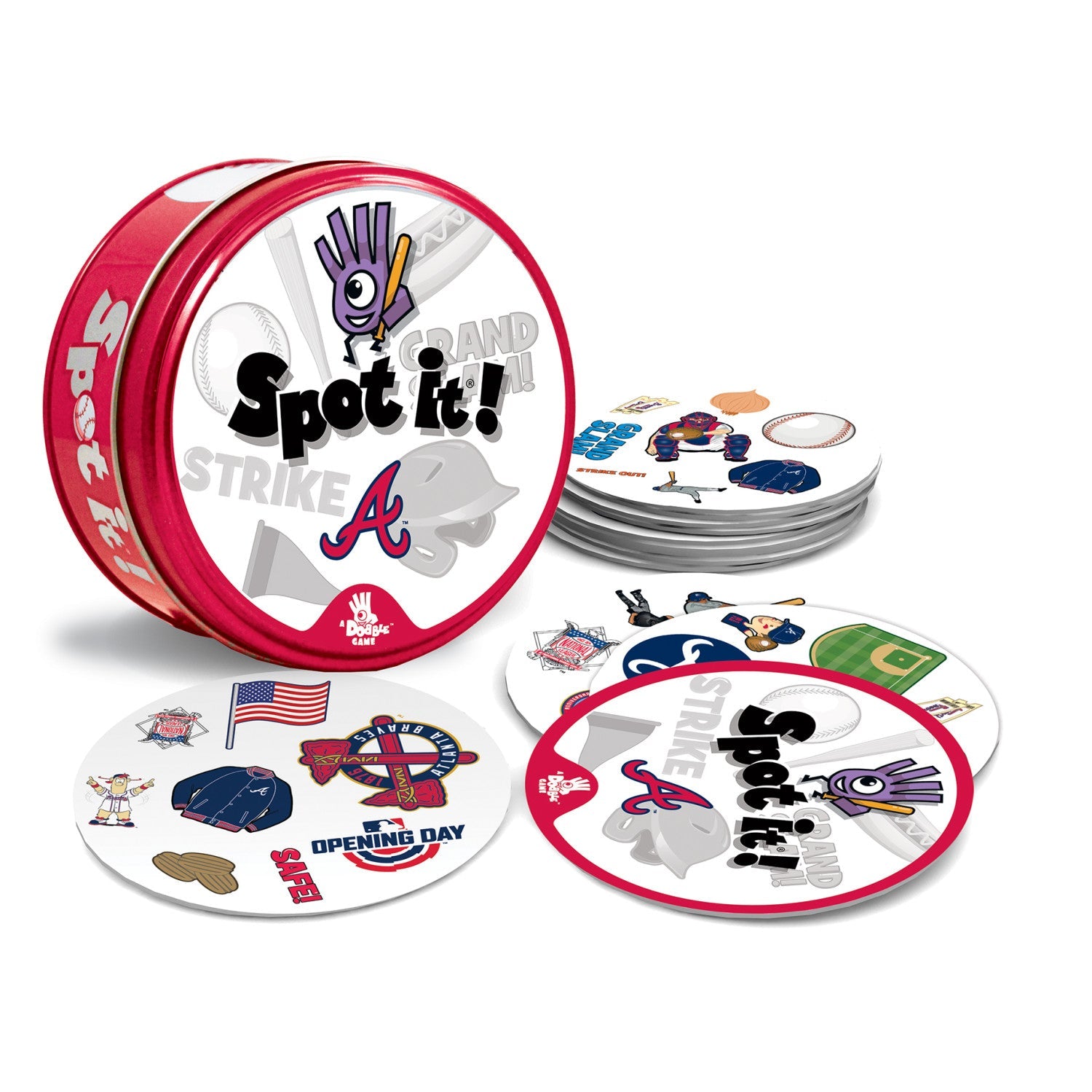 Atlanta Braves Spot It! Card Game - 757 Sports Collectibles