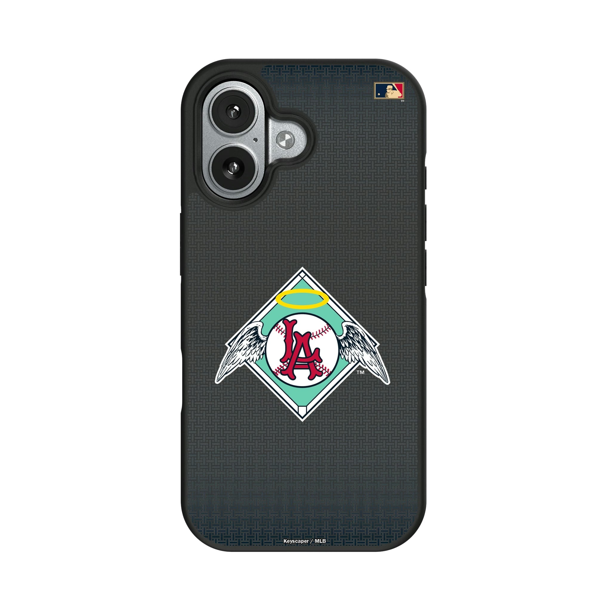LA Angels 1961-1965 - Cooperstown Collection Linen Bump Phone Case - Sports Gifts, Sports Memorabilia, Sports Collectibles, Fan Shop