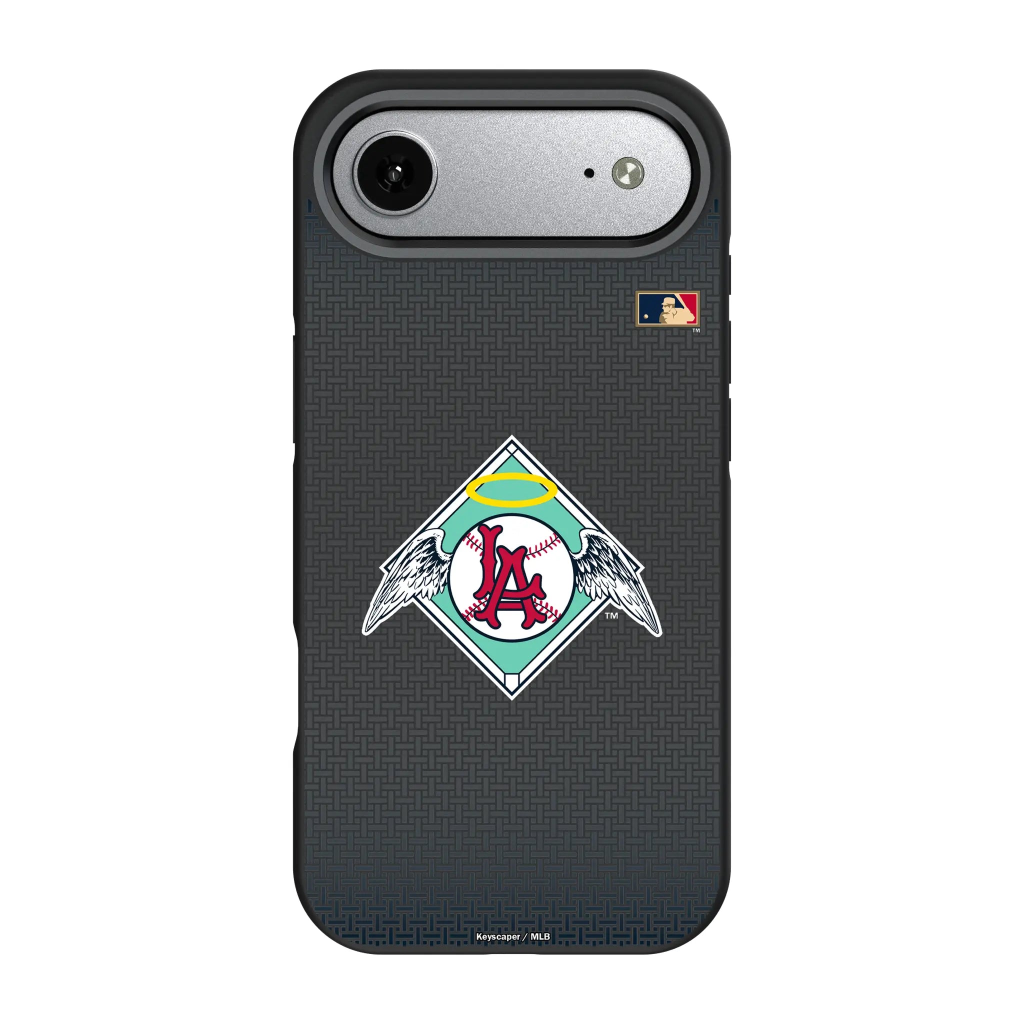 LA Angels 1961-1965 - Cooperstown Collection Linen Bump Phone Case